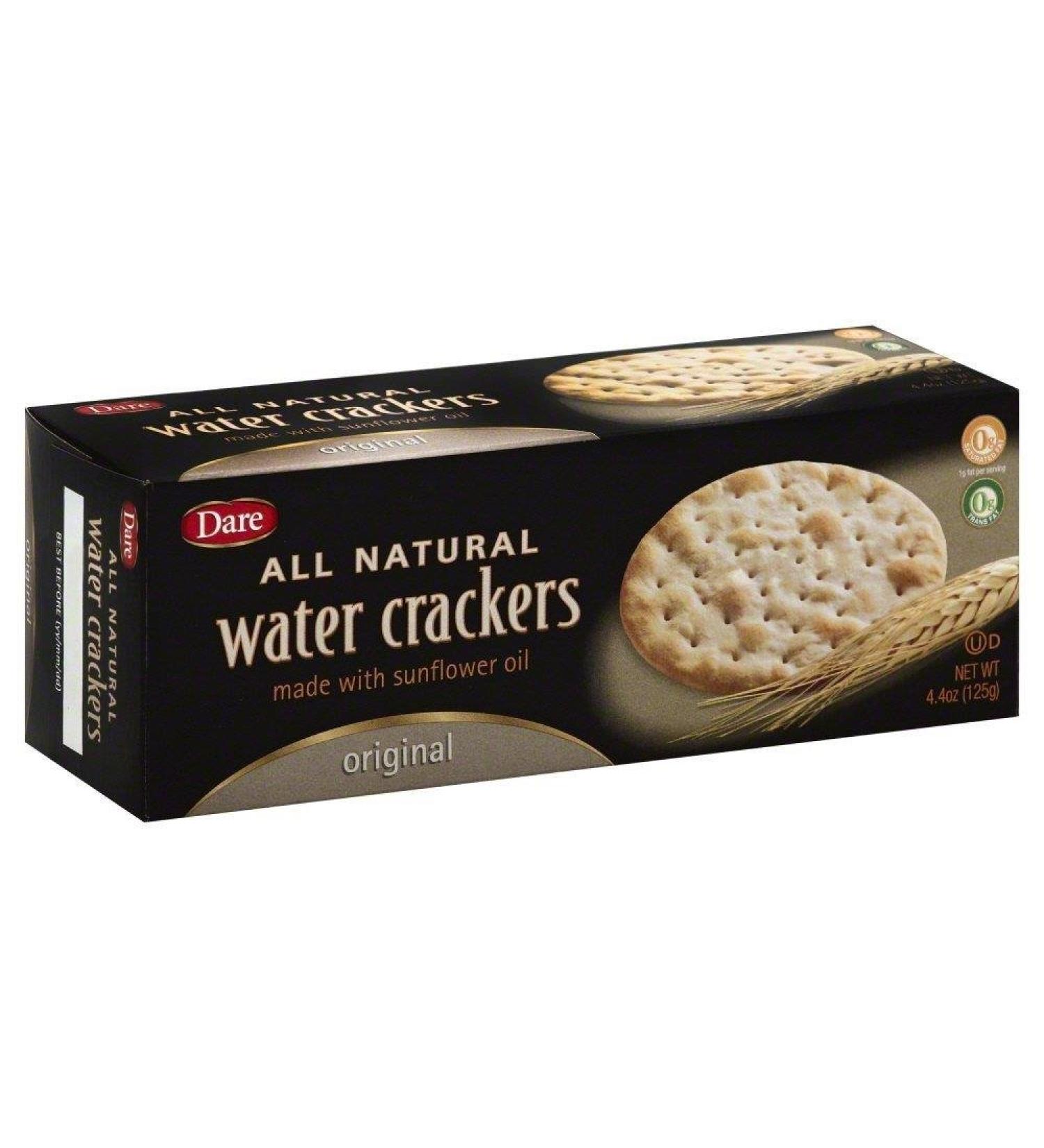 Original Water Crackers 4.40 oz (Case of 12) - Premium Quality Crackers for Snacking and Entertaining - Buy Online on SooperMarket.com
