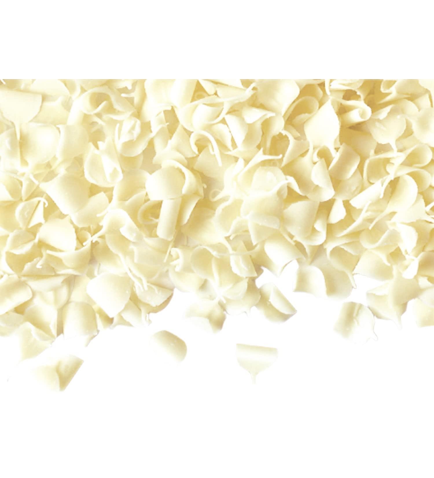 Edible White Chocolate Curls 50g - Buy Online on SooperMarket.com