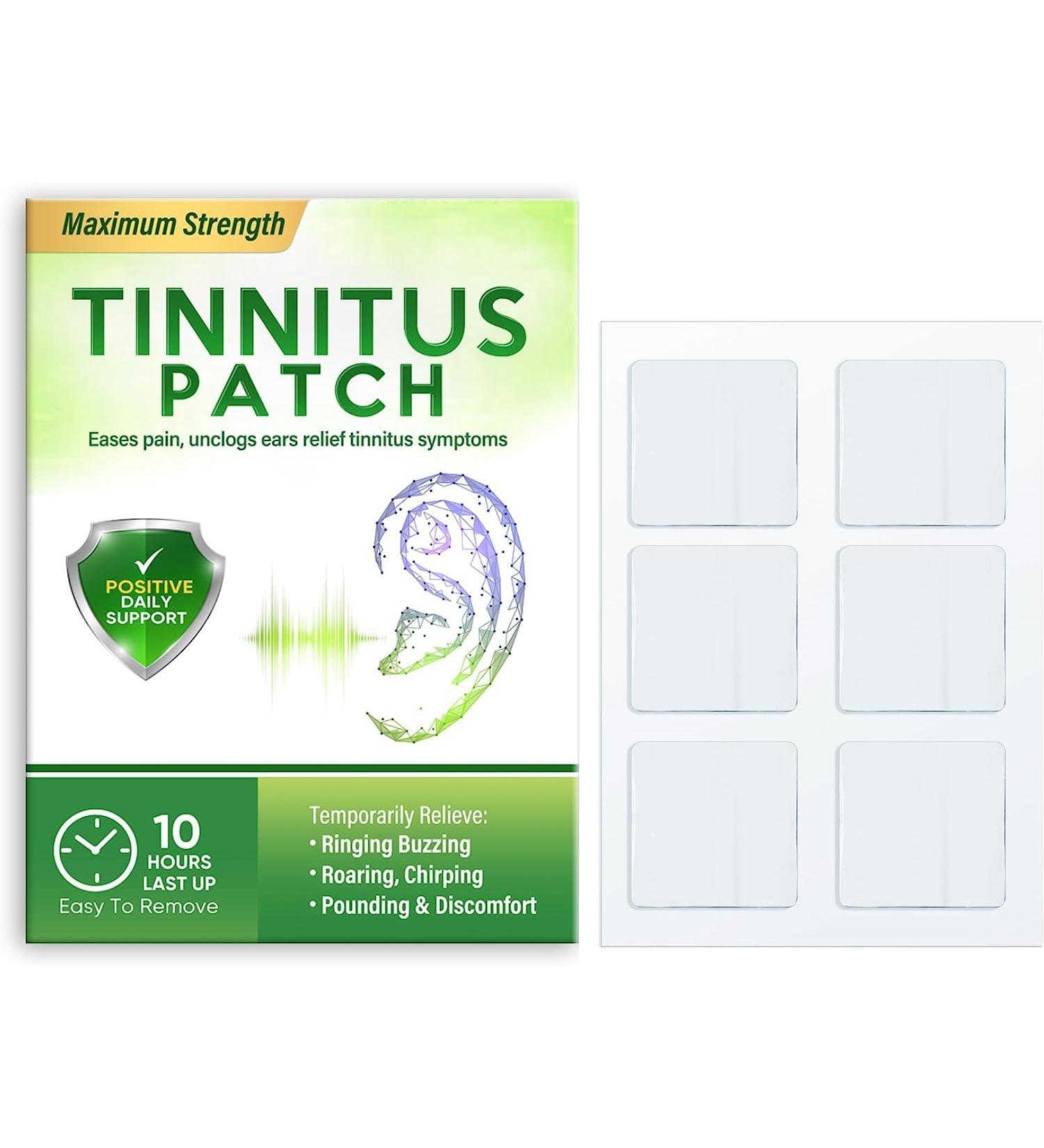 Natural Herbal Tinnitus Relief Patches - 48 Pcs - Improve Hearing & Relieve Discomfort - Buy Online on SooperMarket.com