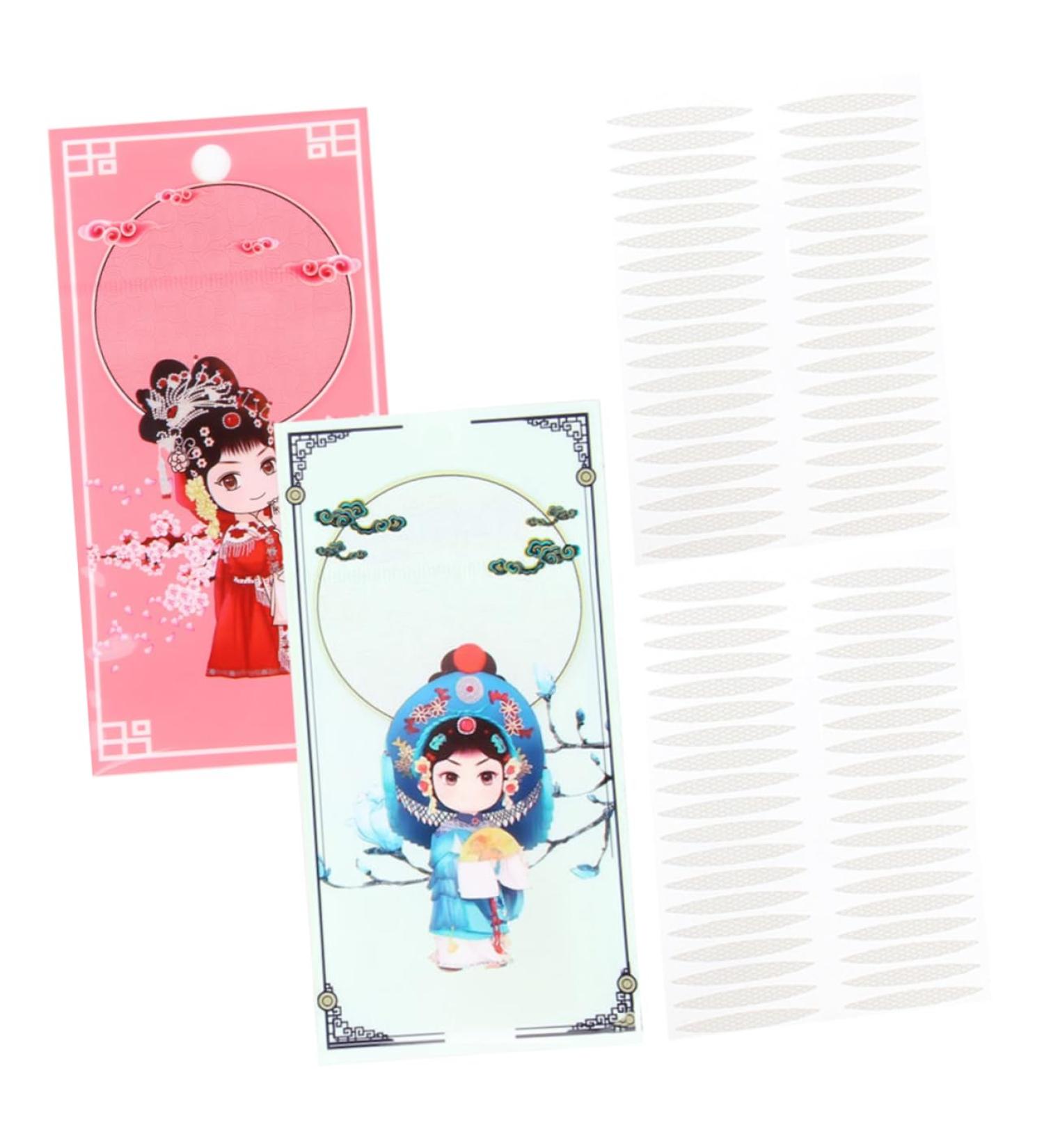 Mikinona Big Eyes 2 Sets 2 Sided Tape Eyelid Lifter Strips for Hooded Eyes Eyelid Strips Beauty Stickers Single Sided - Buy Online on SooperMarket.com