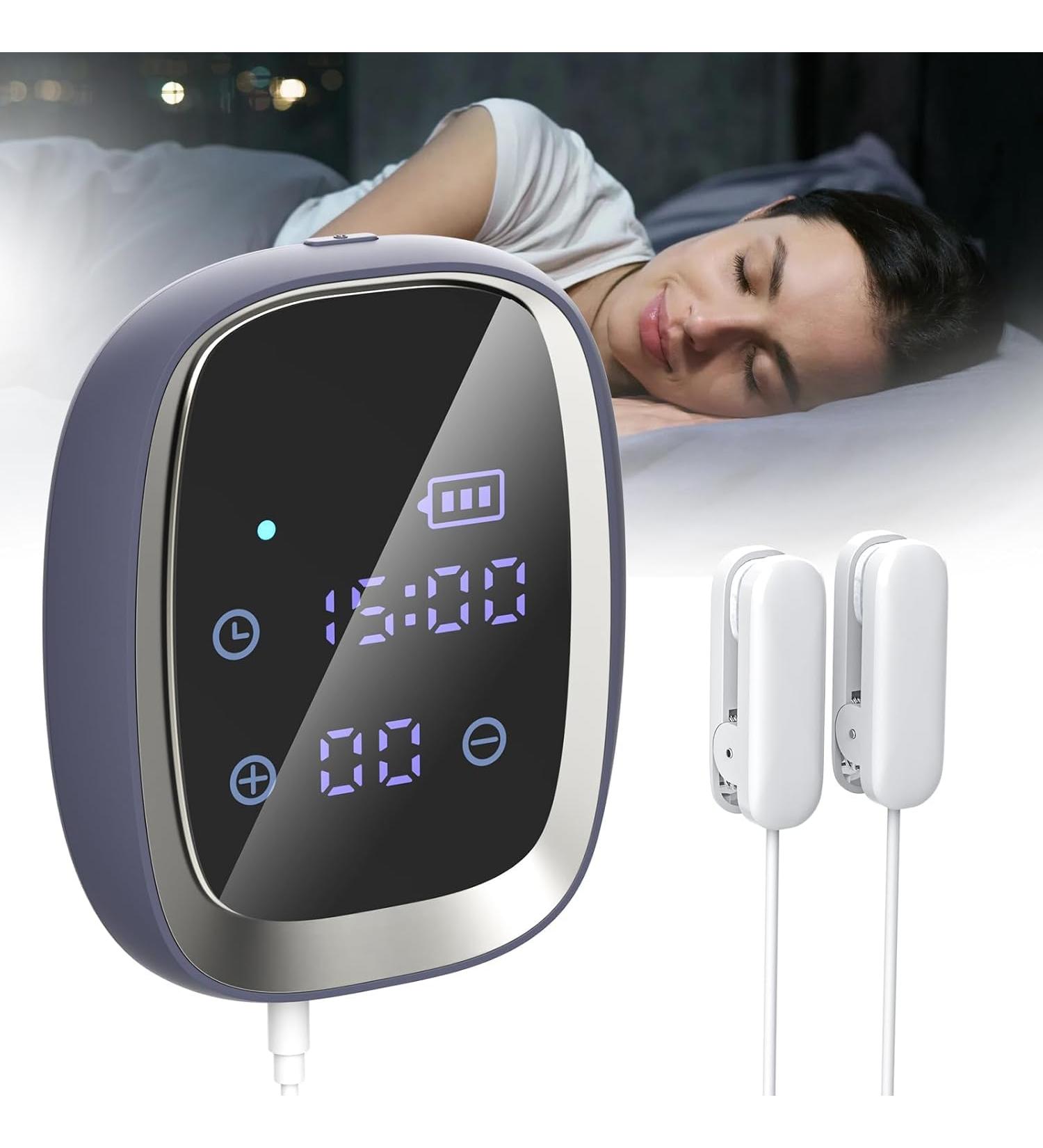 LaseLocks Vagus Nerve Stimulation Device with Ear Clips Alpha Wave Sleep Aid Device for Adult - Buy Online on SooperMarket.com