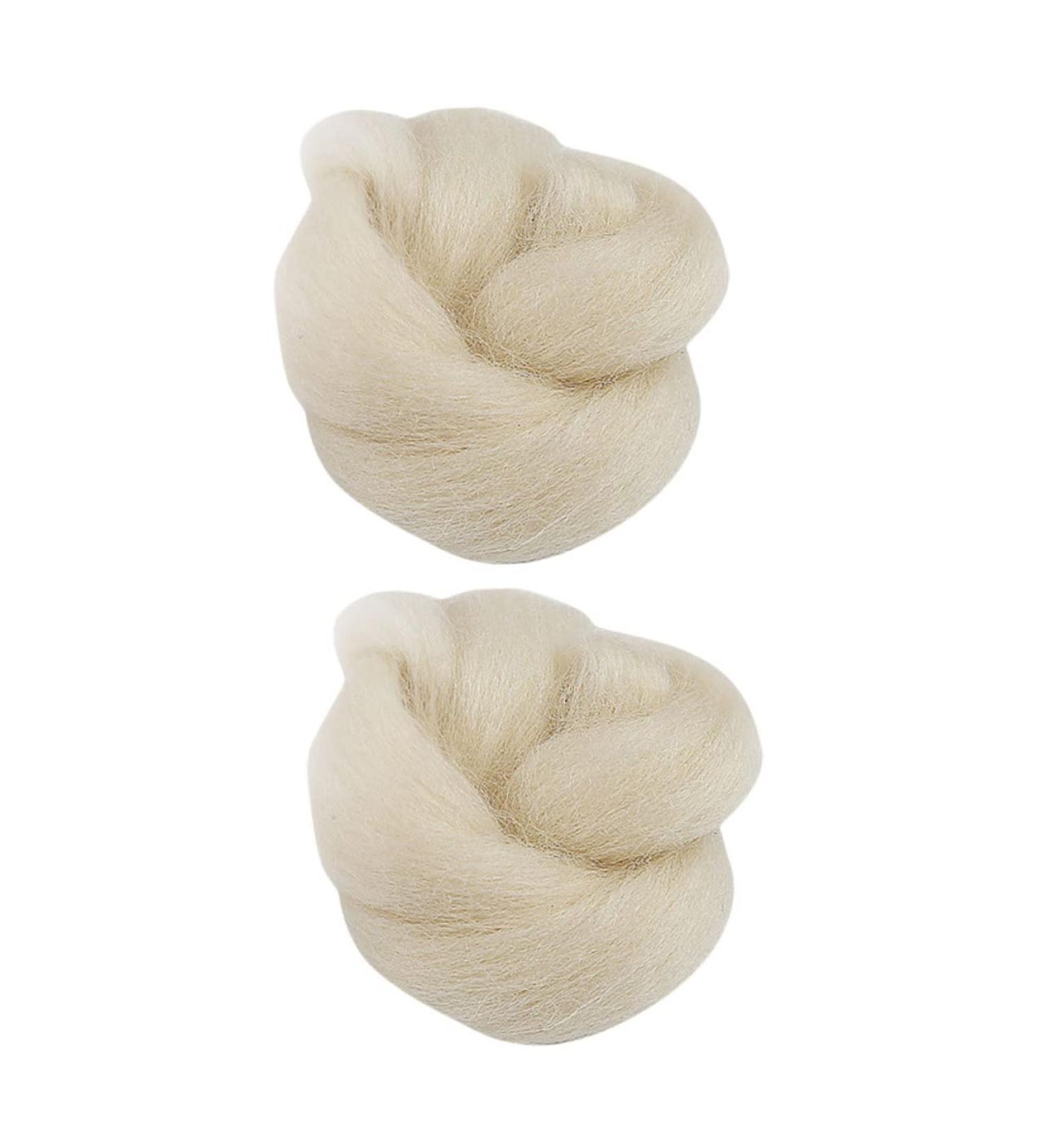 Wool Toe Spacers and Separators Set - 2pcs Nail Art Tools for Toe and Finger Stretching - Orthotic Pedicure Kit - Buy Online on SooperMarket.com