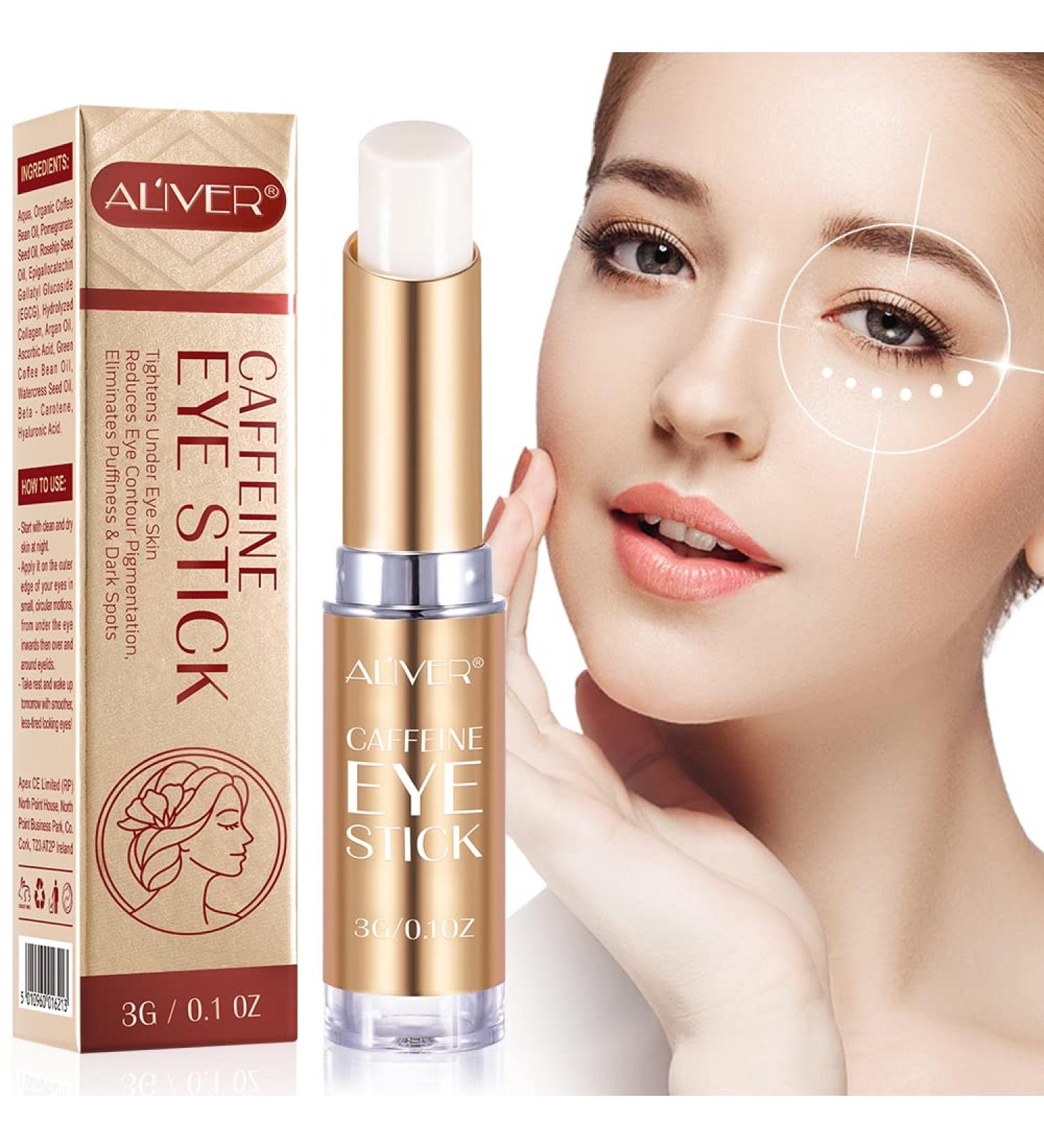 SBHEANGBA Caffeine Eye Cream for Dark Circles & Puffiness | Anti Aging Treatment with Collagen & Hyaluronic Acid | Under Eye Brightener Cream | Reduce Wrinkles & Eye Care Repair Balm - Buy Online on SooperMarket.com