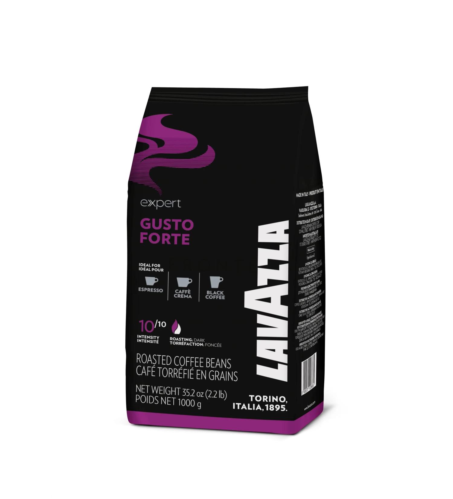 Lavazza Gusto Forte Coffee Beans - 1Kg Pack - Buy Online on SooperMarket.com