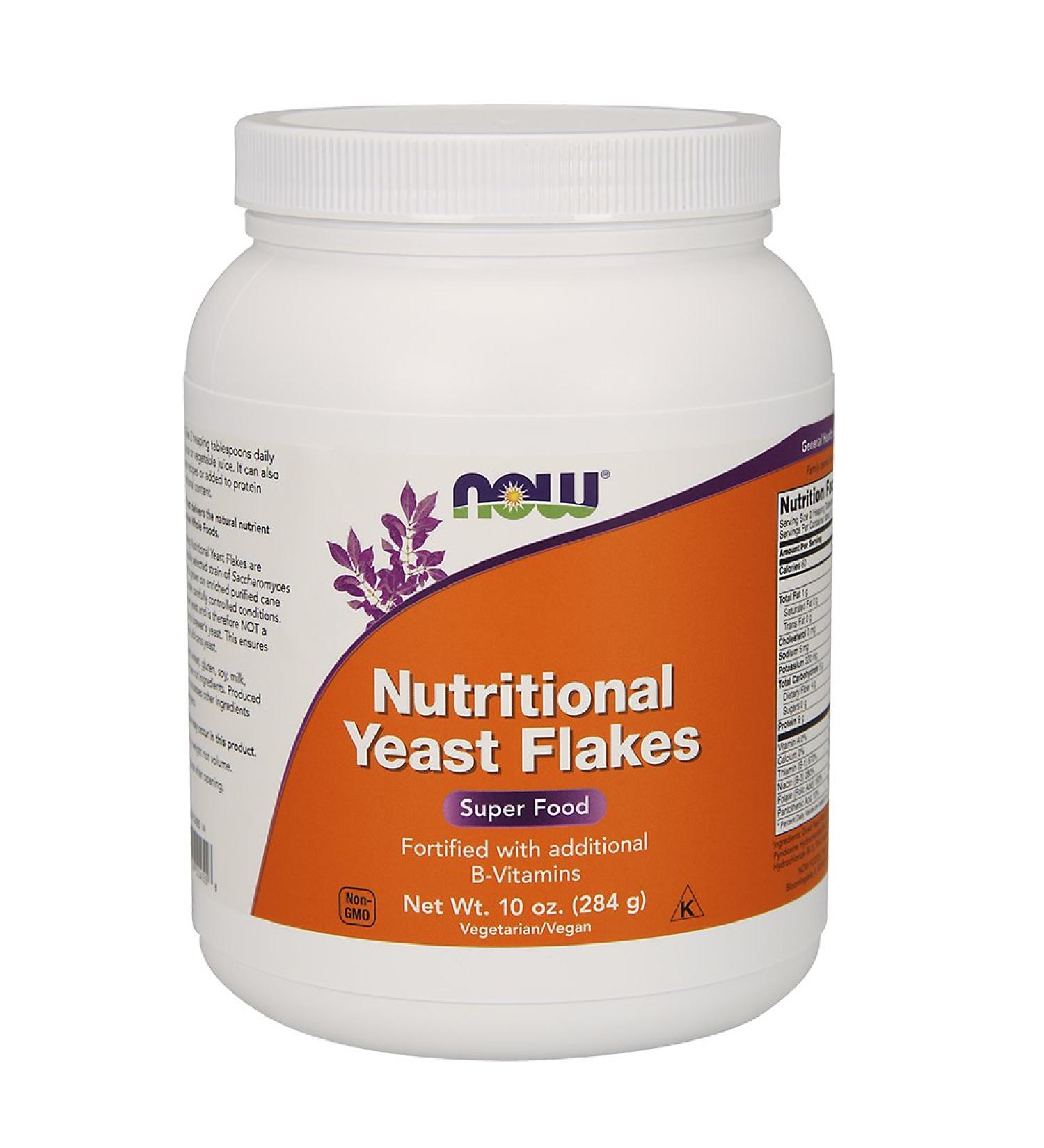 Now Foods: Nutritional Yeast Flakes Super Food, 10 oz (2 pack)