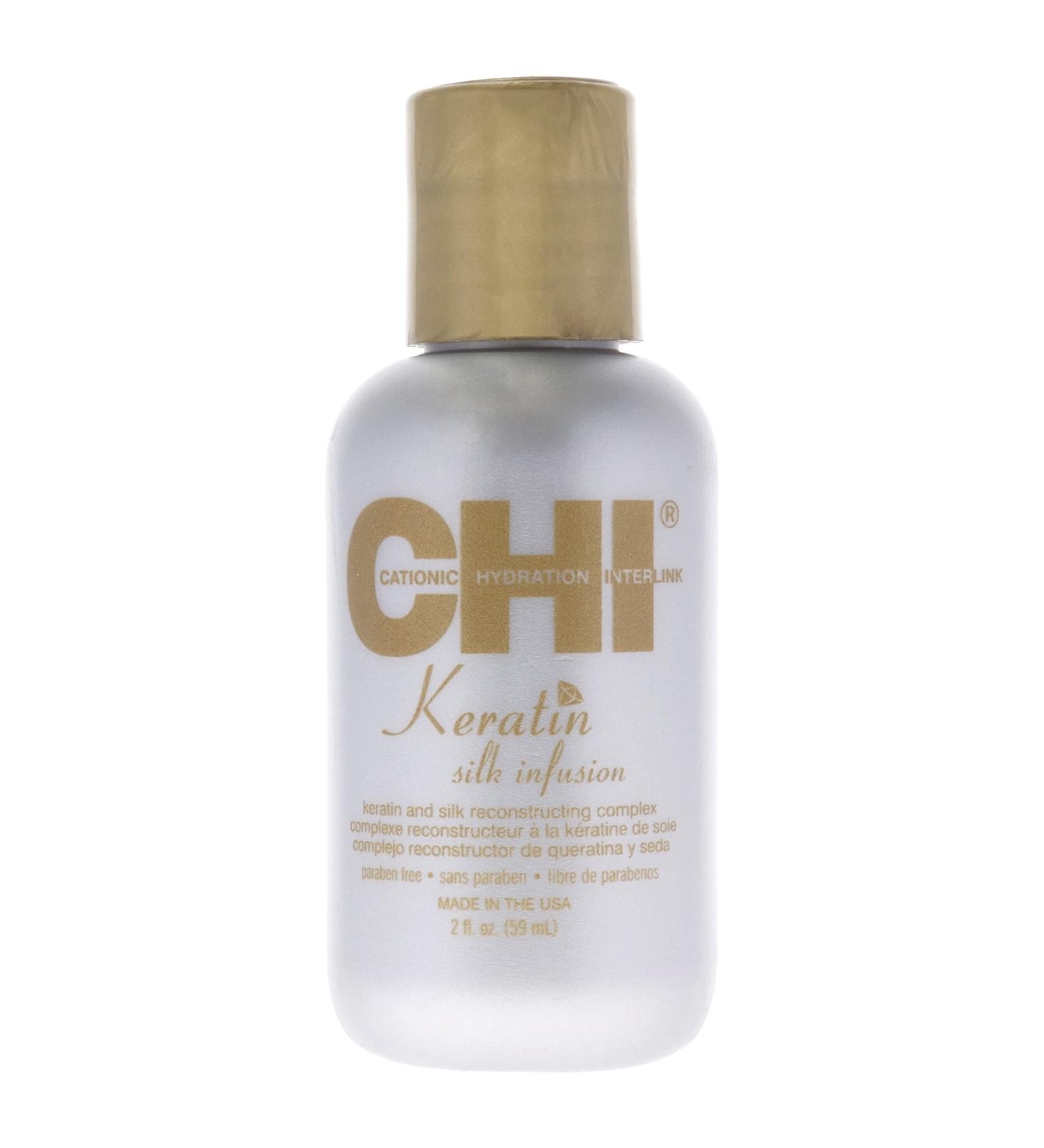 CHI Keratin Silk Infusion - Nourishing Treatment for Smooth & Frizz-Free Hair - Buy Online on SooperMarket.com