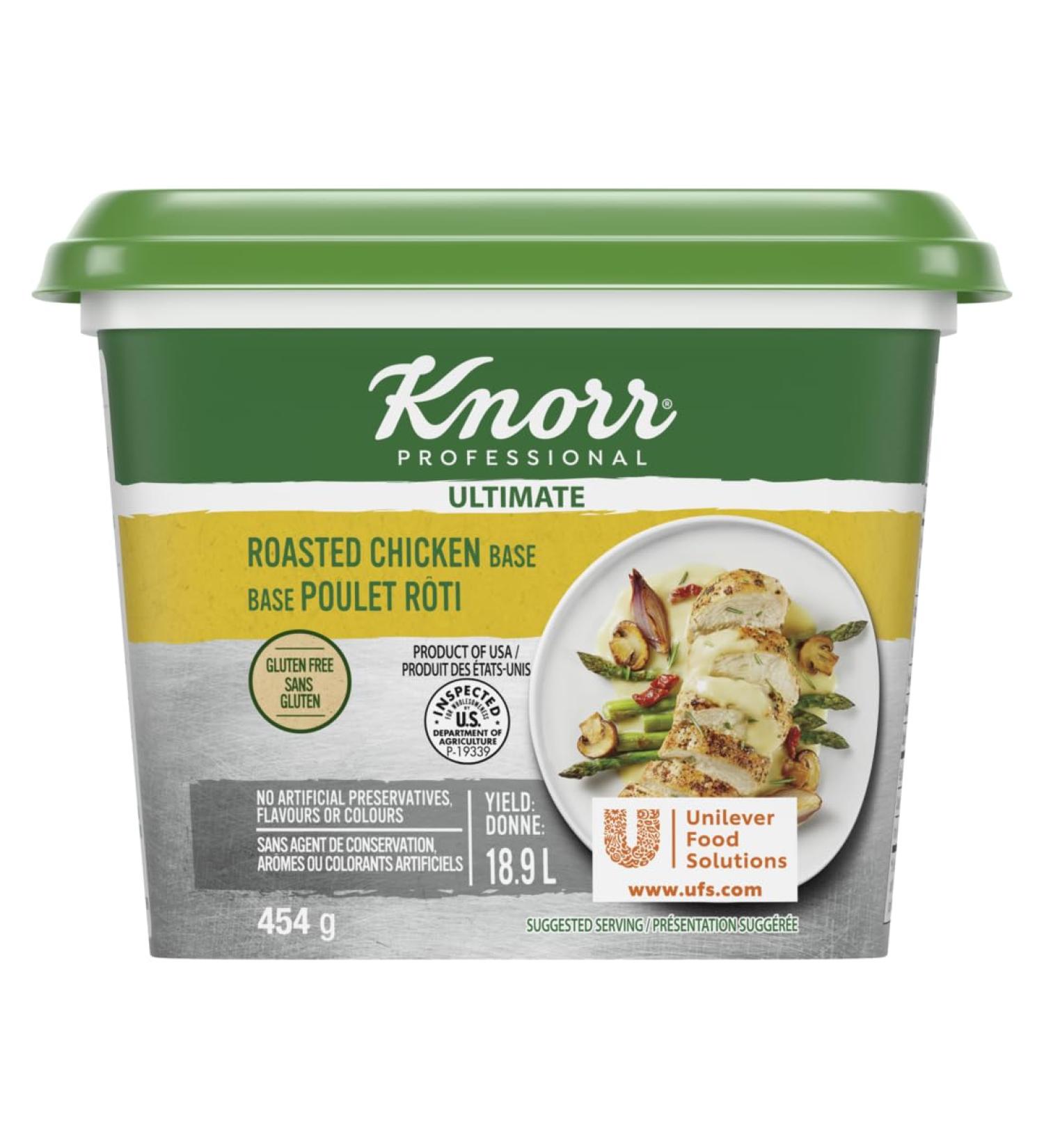 Knorr Professional Ultimate Paste Chicken Base Gluten Free 454 gr - Buy Online on SooperMarket.com