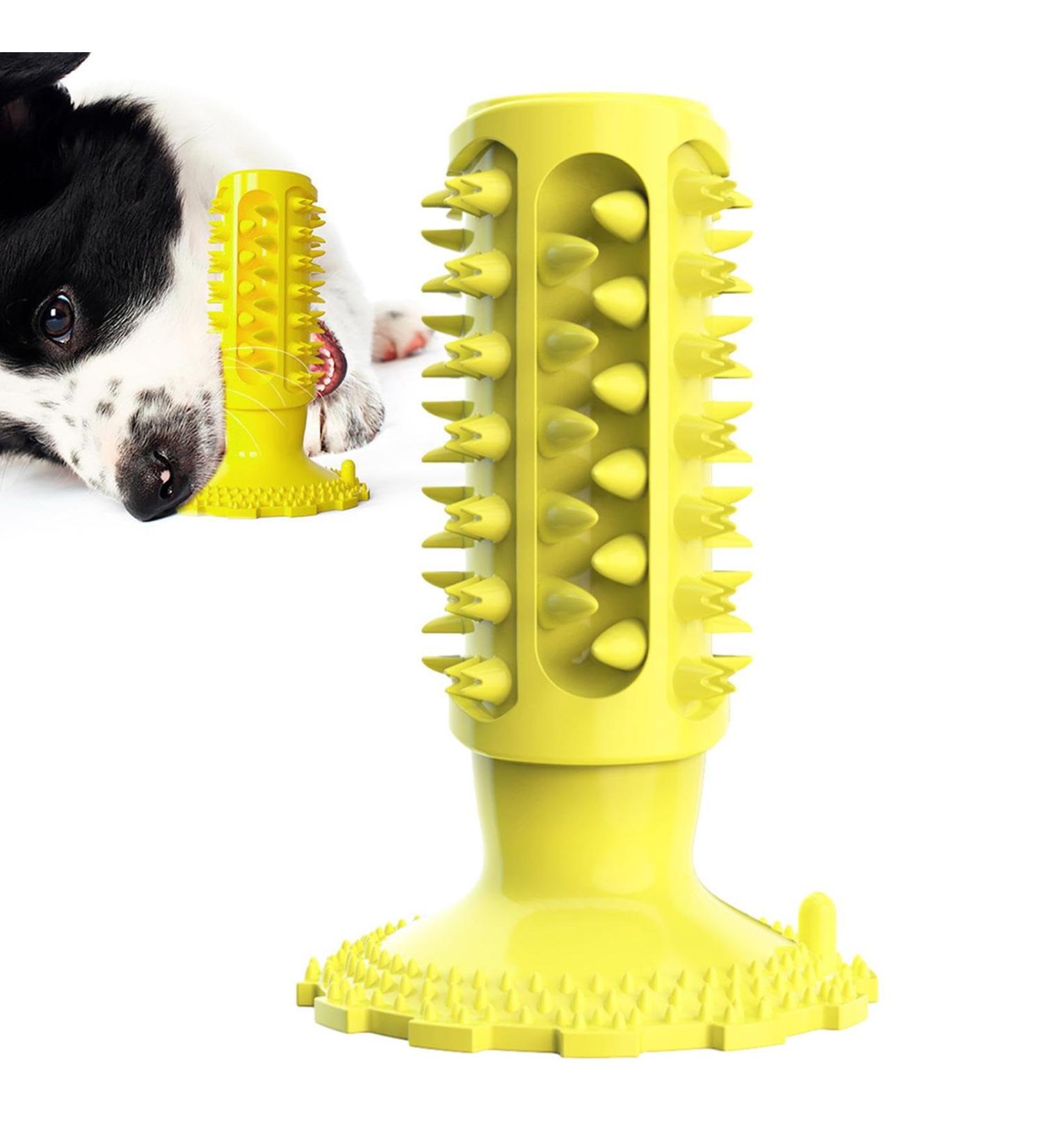Shenrongtong Dog Toy for Teeth Grinding - Classic Sound Dog Toothbrush for Puppies | Veterinary-Approved Dog Dental Care | Ideal for Animal Shelters & Pet Shops - Buy Online on SooperMarket.com