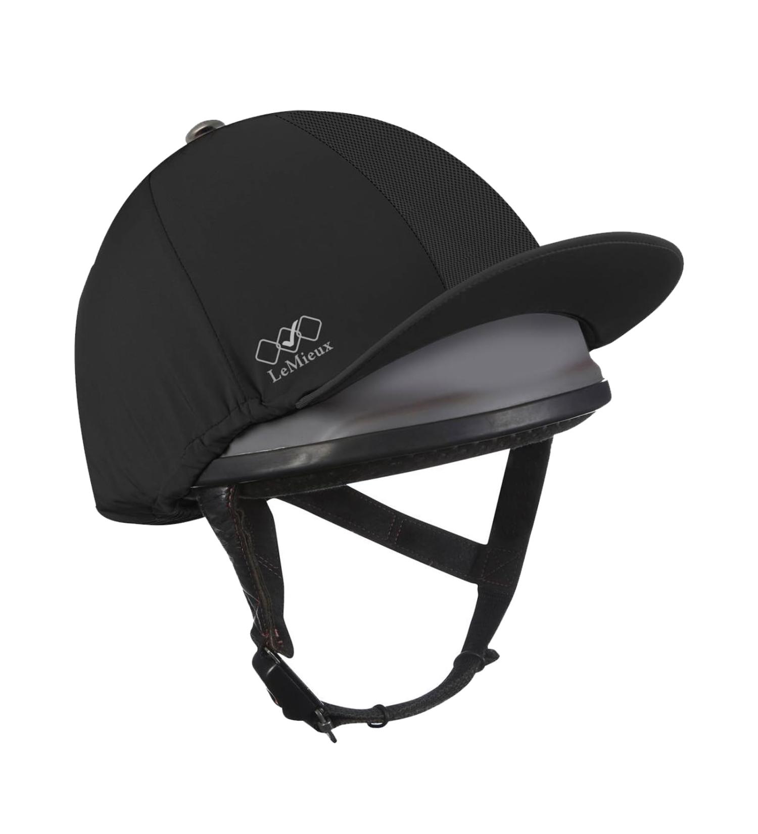 LeMieux Unisex Pro Mesh Hat Silk - Breathable Headwear with 4 Way Stretch Fabric - Snug & Secure Fit - One Size Black - Buy Online on SooperMarket.com