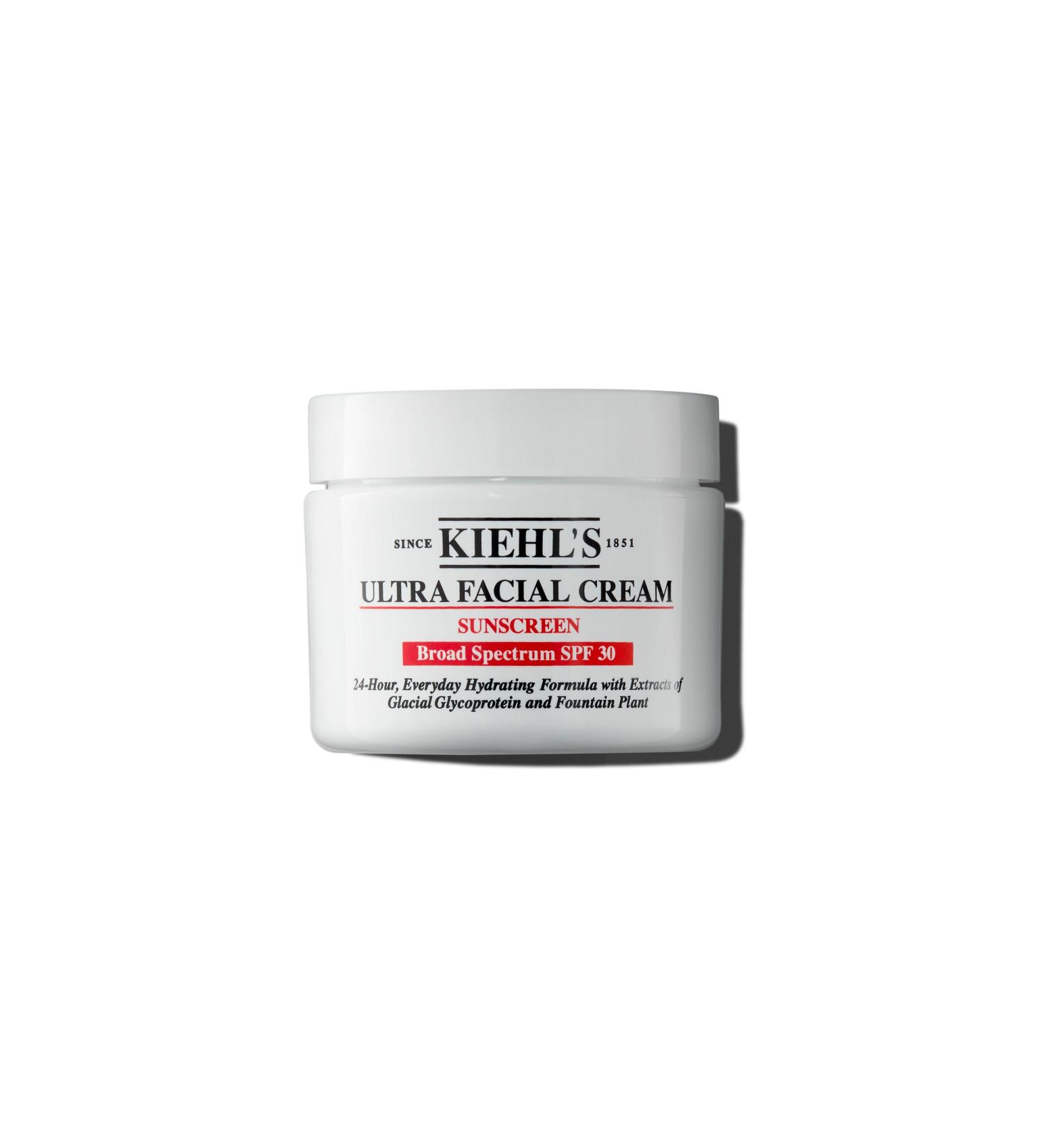 Kiehl's Ultra Face Cream Sunscreen SPF 30 (1.7oz) - Best Hydrating Protection | International Shipping Available - Buy Online on SooperMarket.com