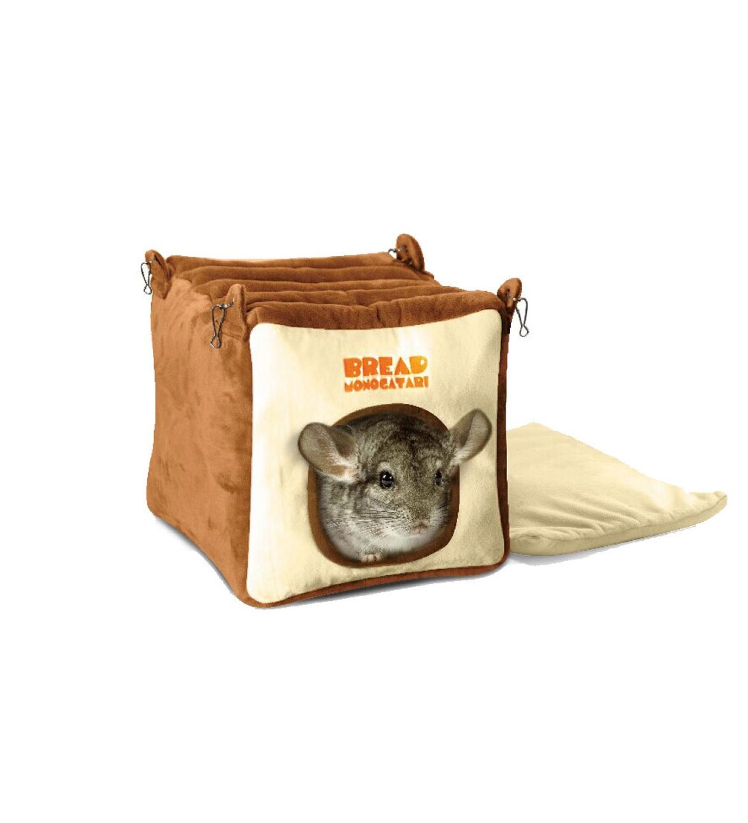 emours Small Animal Warmly House Cage Hanging Bed with Bed Mat for Chinchilla Guinea pigs Squirrel and Other Similar Size Animals Large - Buy Online on SooperMarket.com