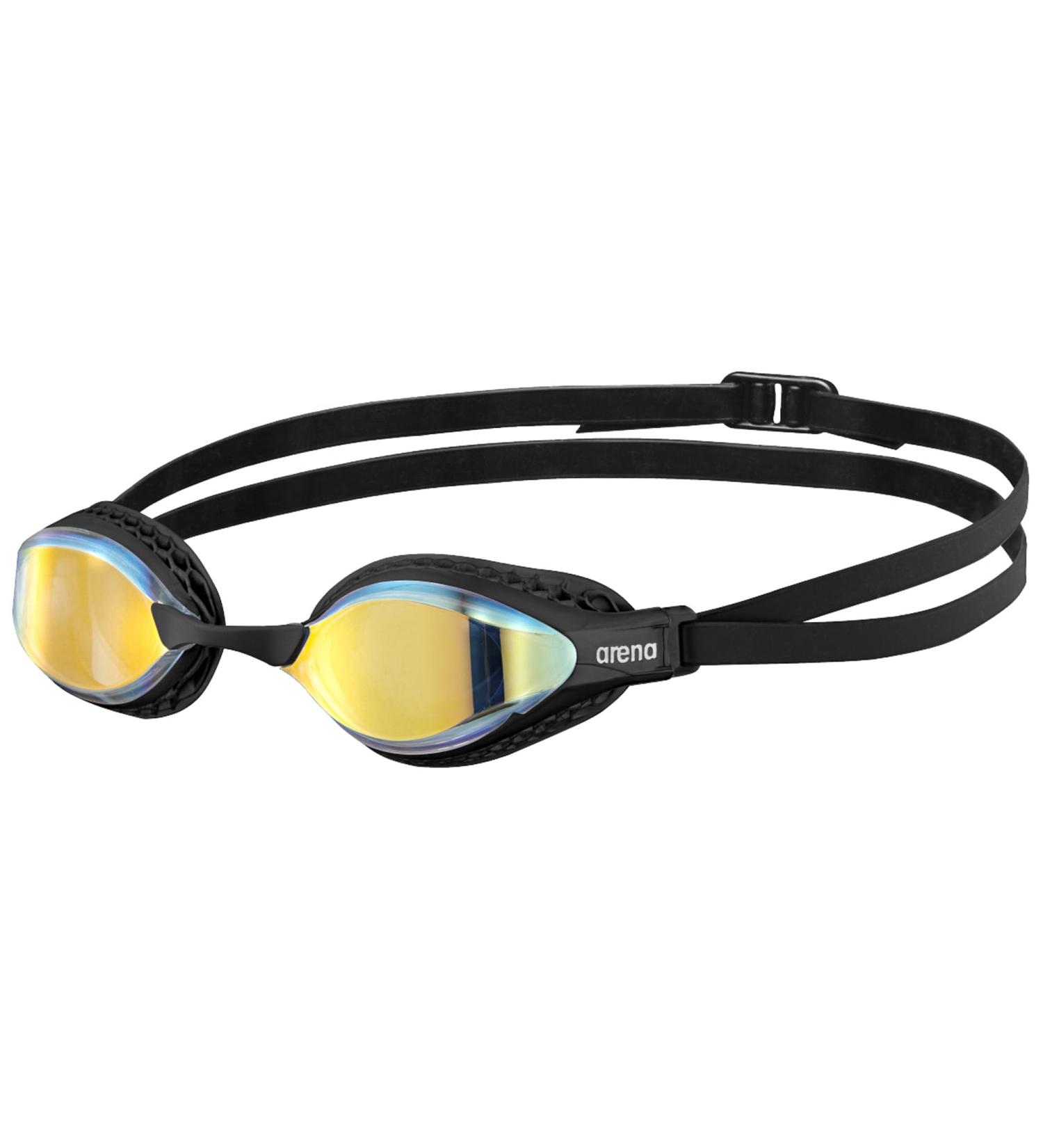 ARENA Unisex Airspeed Mirror Swimming Goggles - Black | One Size International Shipping Available - Buy Online on SooperMarket.com