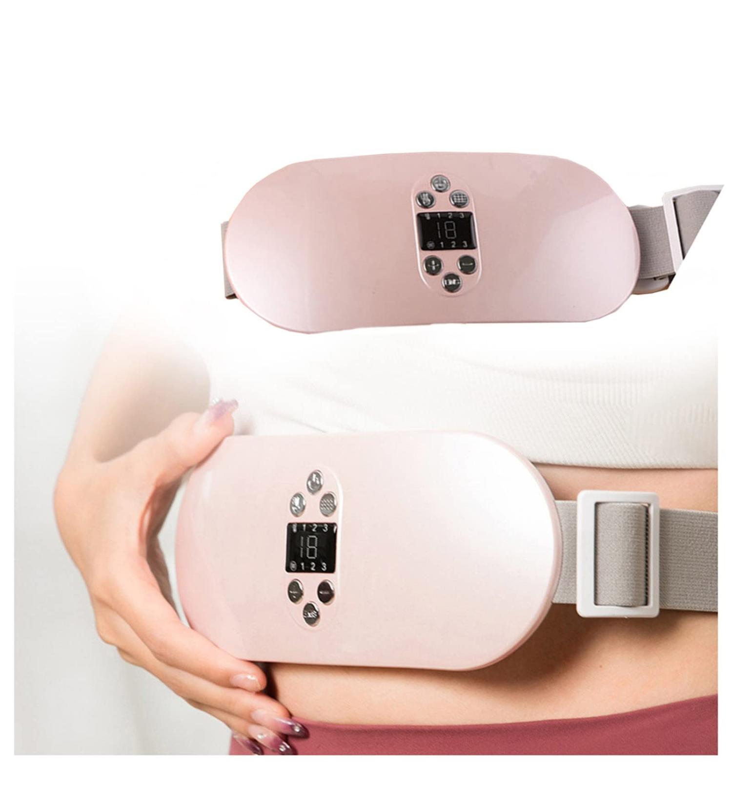 Heated Uterus Belt for Menstruation Relief Electric Heating & Massage Device for Stomach & Waist Comfort - Buy Online on SooperMarket.com