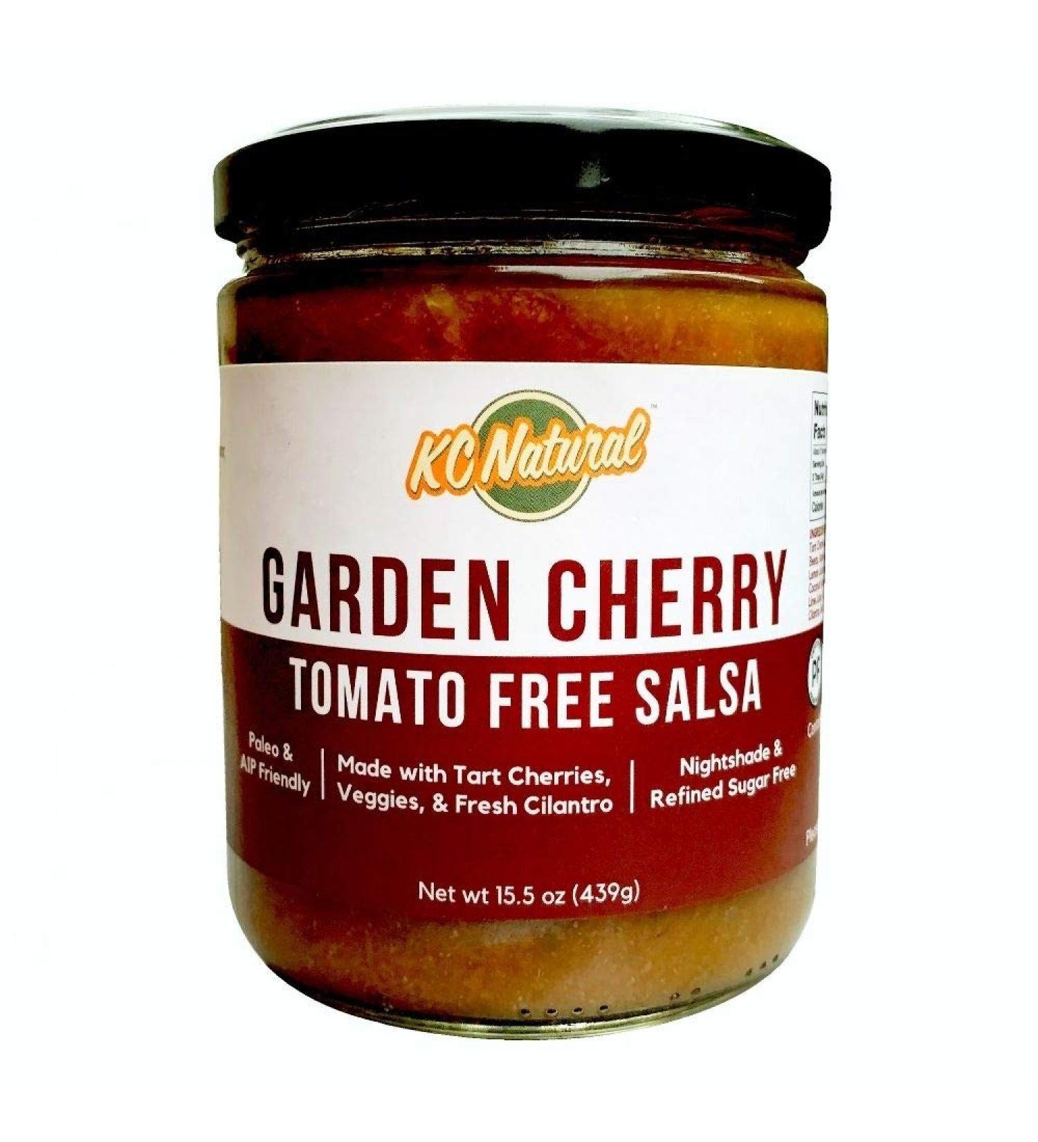 KC Natural Garden Cherry Tomato Free Salsa - Nightshade Free - Paleo & AIP Friendly - 15.5 oz - Buy Online on SooperMarket.com