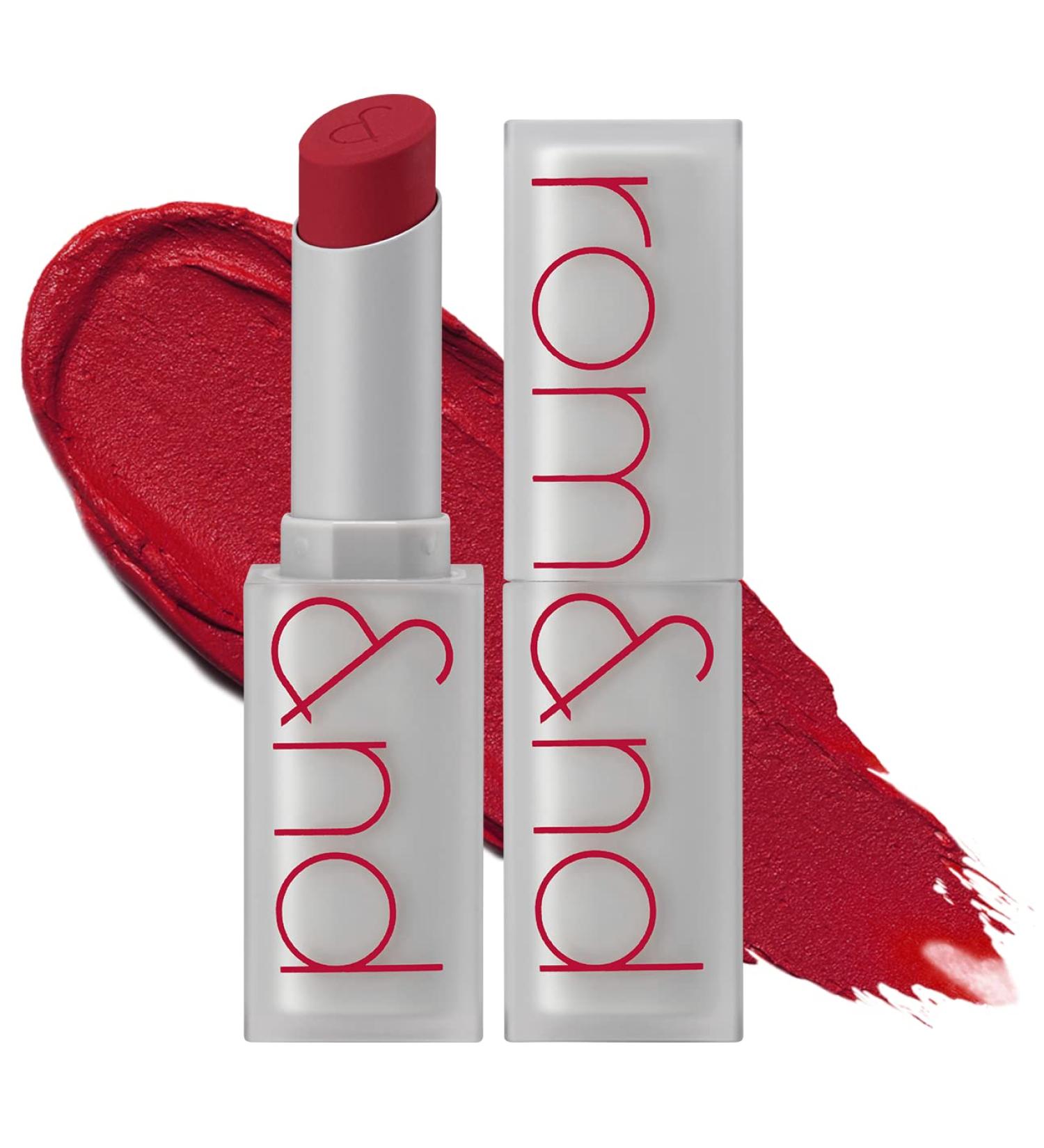 rom&nd Zero Matte Lipstick 3g - 13 RED CARPET | Intense Color, Highly Pigmented, Long-Lasting, Weightless Matte Finish - Buy Online on SooperMarket.com