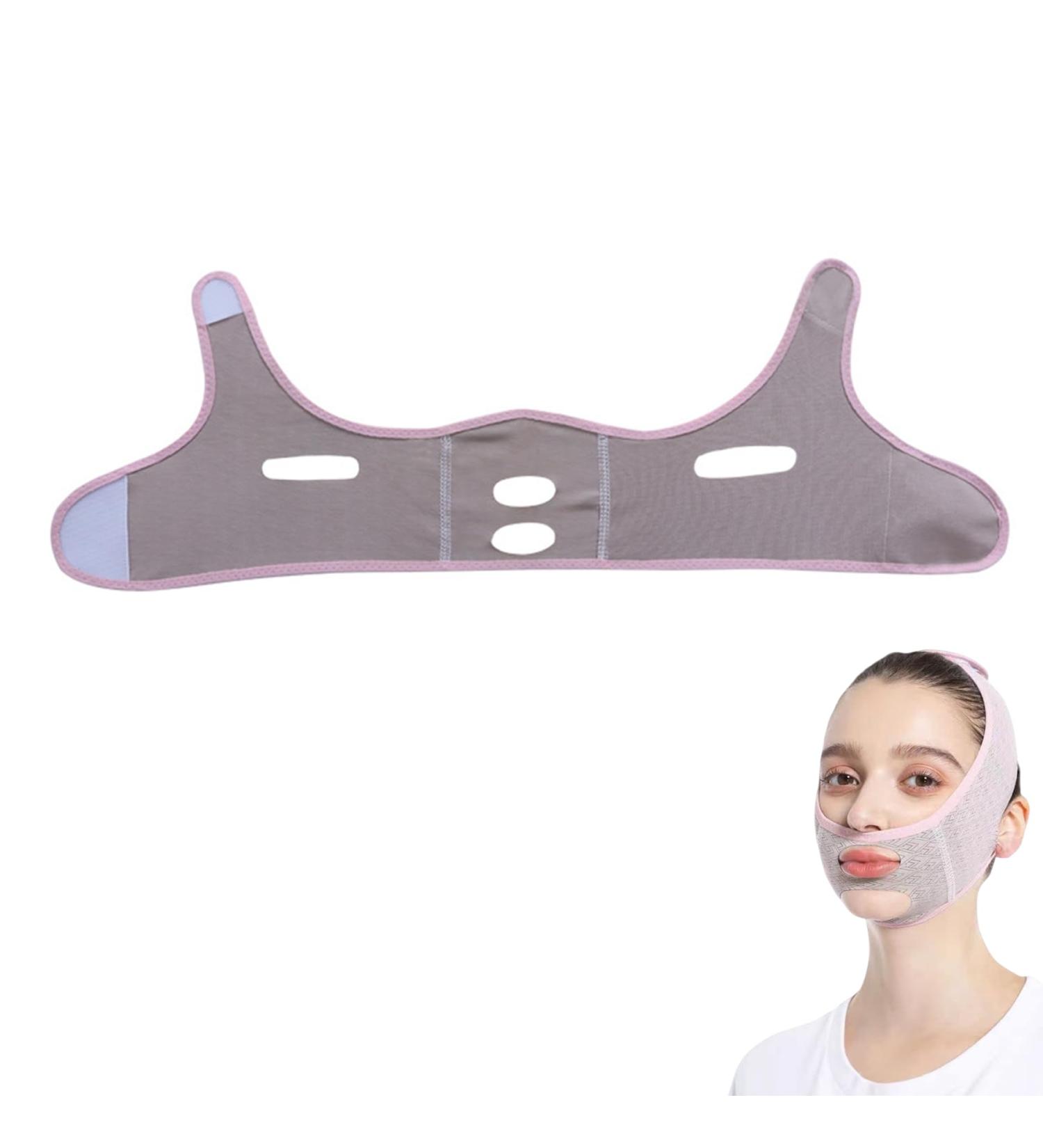 Beauty Face Sculpting V Face Slimming Belt & Cheek Bandage - Anti-Wrinkle Facial Slimming Strap - 1 Pack | International Shipping Available - Buy Online on SooperMarket.com