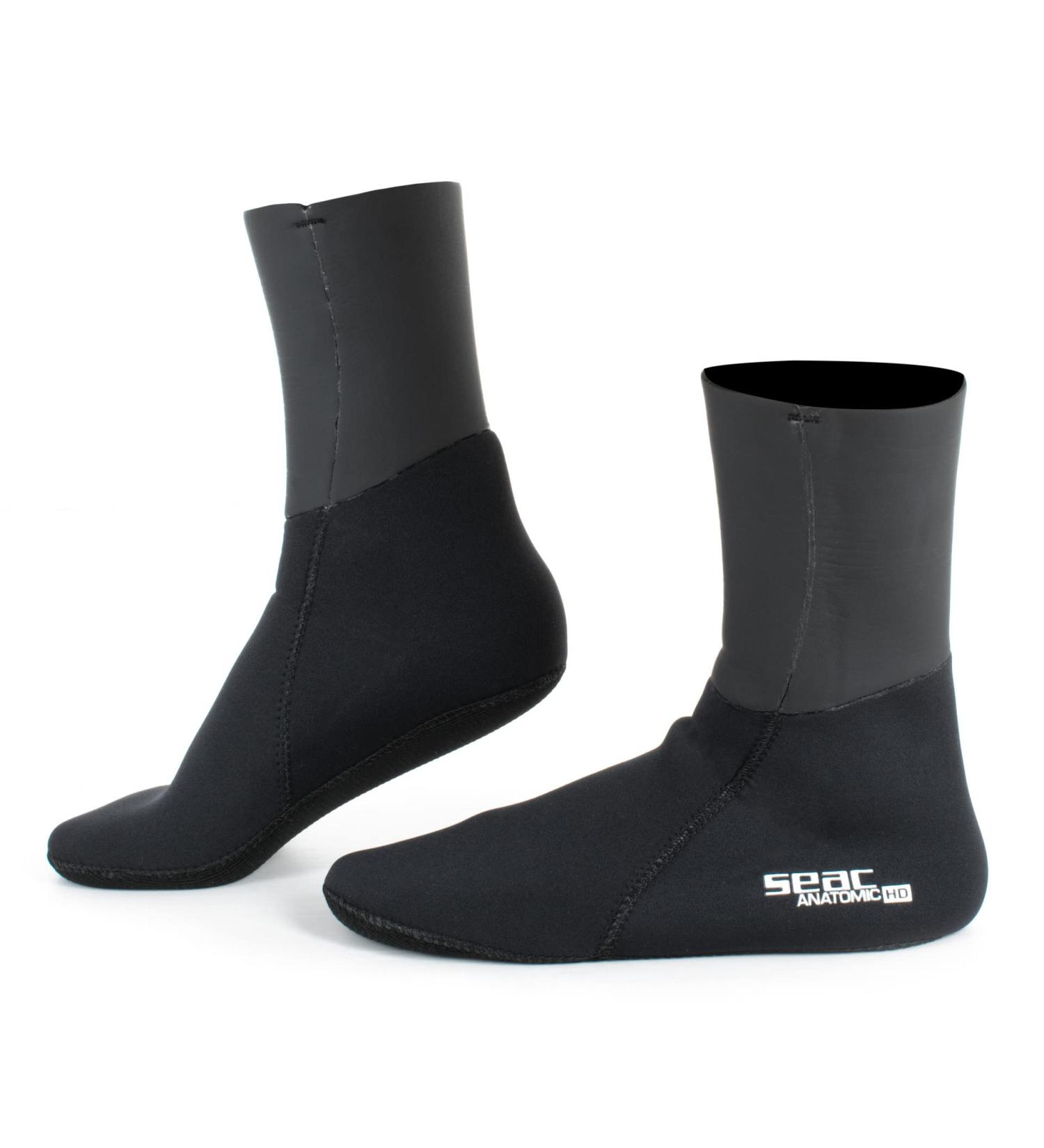 SEAC Anatomic Neoprene Socks X-Large 5mm - Premium Quality Dive Gear - Buy Online on SooperMarket.com