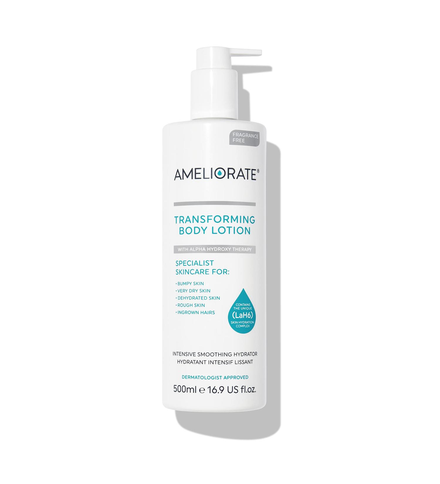 AMELIORATE Transforming Body Lotion 500ml - Fragrance-Free | International Shipping Available - Buy Online on SooperMarket.com