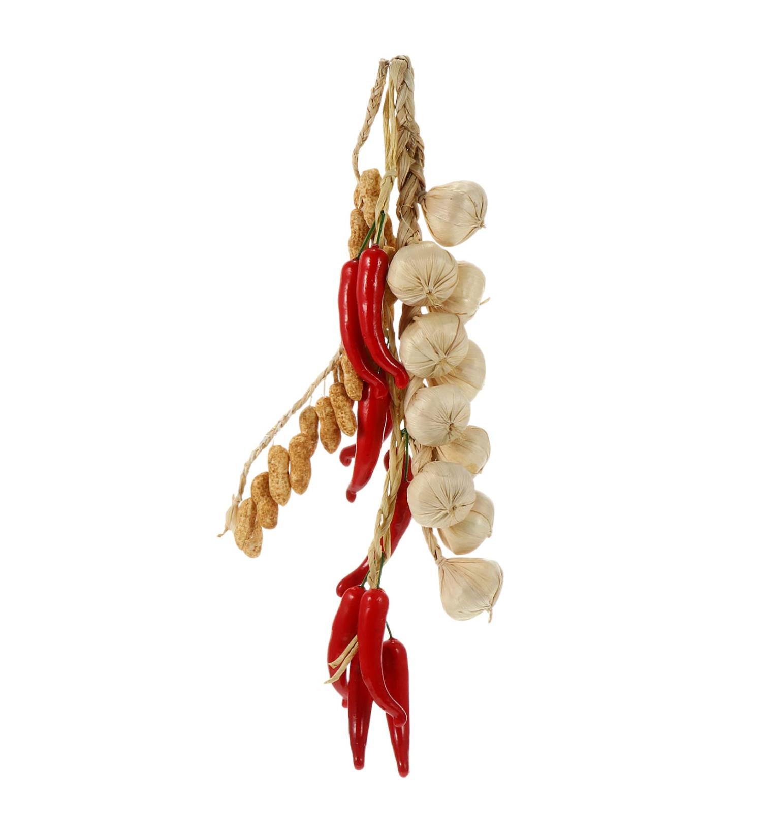 ABOOFAN 6 Pcs Simulation Vegetable Pendant Houseplant House Plants Artificial Fake Vegetable Skewer Chili - Buy Online on SooperMarket.com