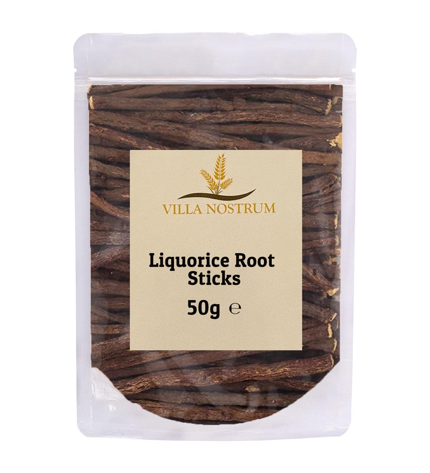 Liquorice Root Sticks 50g by Villa Nostrum - Buy Online on SooperMarket.com