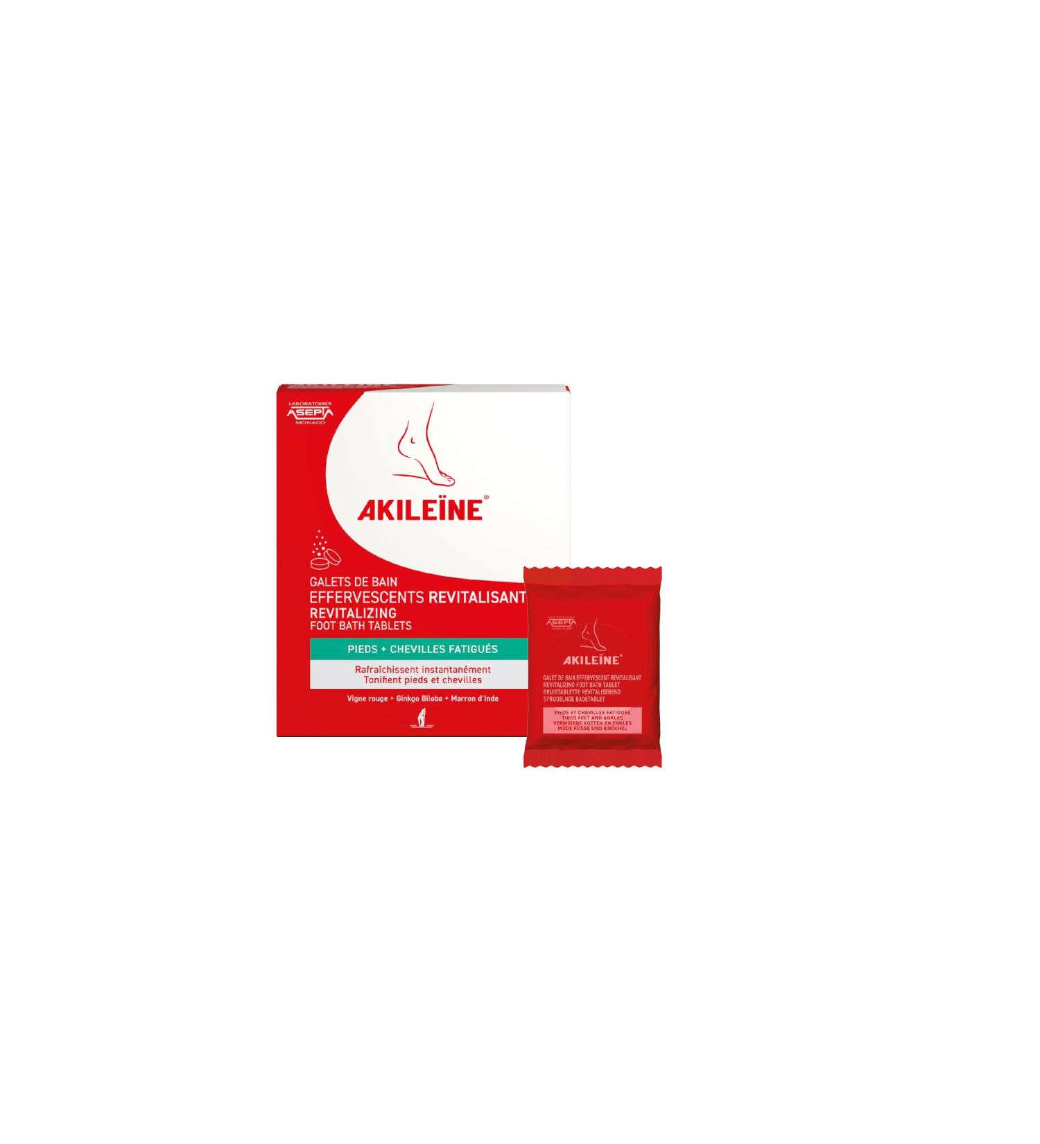 AKILE NE - REVITALIZING EFFERVENT BATH PEBBLES 6 BAGS 20 GR - Buy Online on SooperMarket.com