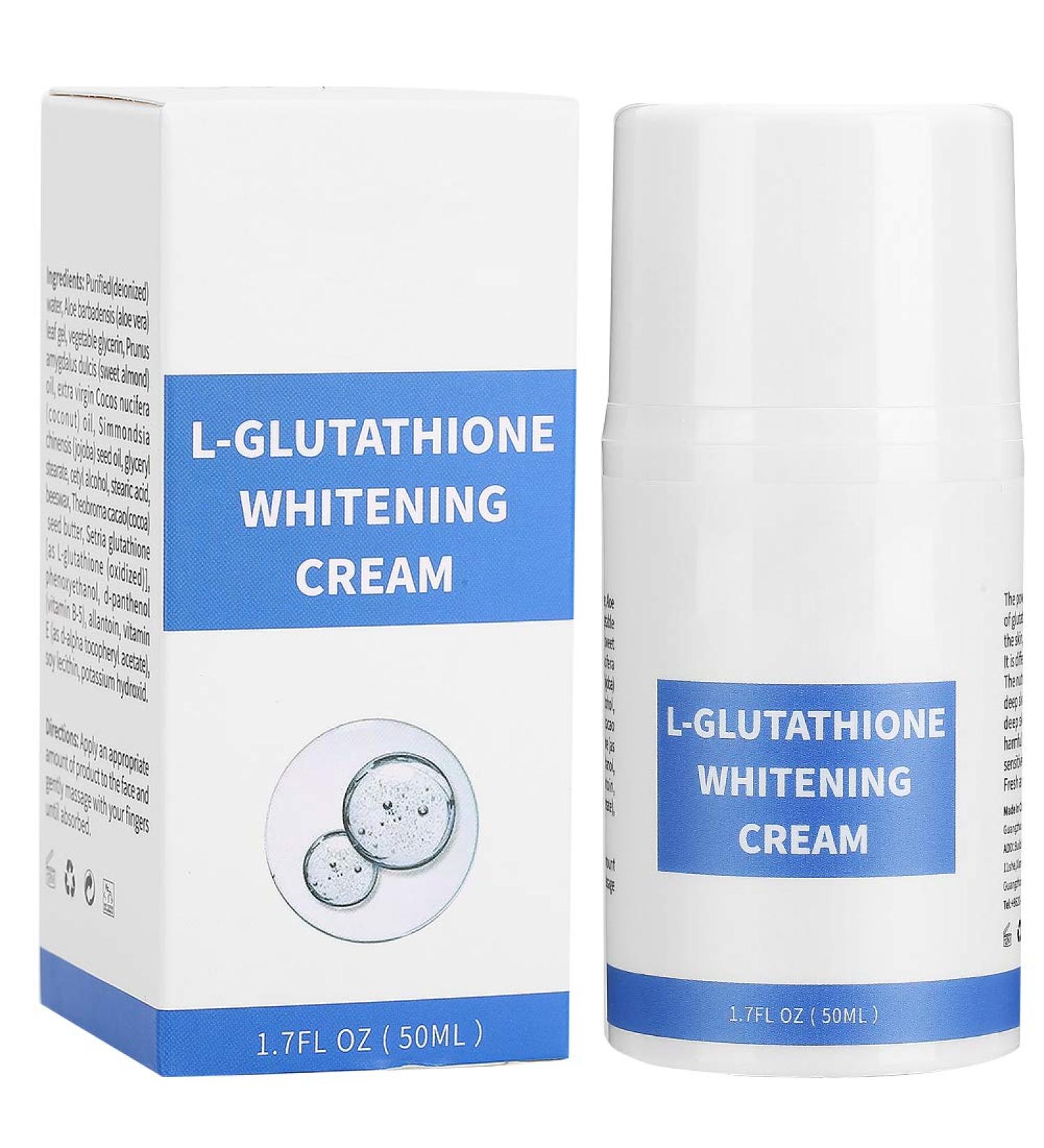 Whitening Face Cream Anti Wrinkle Moisturizing Brightening Facial Skin Care Cream Skin Firming Cream for Anti Aging 50ml - Buy Online on SooperMarket.com