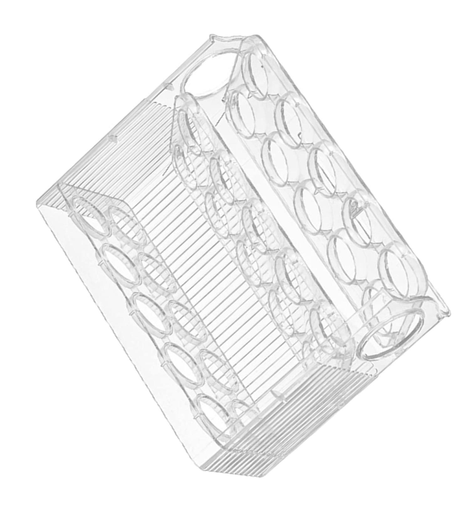 NAMOARLY Egg Storage Box Clear Drawer Plastic Eggs Egg Organizer for Refrigerator Egg Rack Devil Crisper - Buy Online on SooperMarket.com