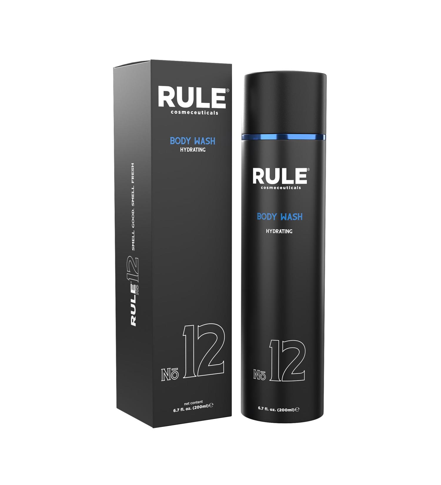 RULE Body Wash with Coconut Oil Chamomile and Aloe Vera Perfect for Daily Use to Cleanse and Moisturize 6.7 fl oz