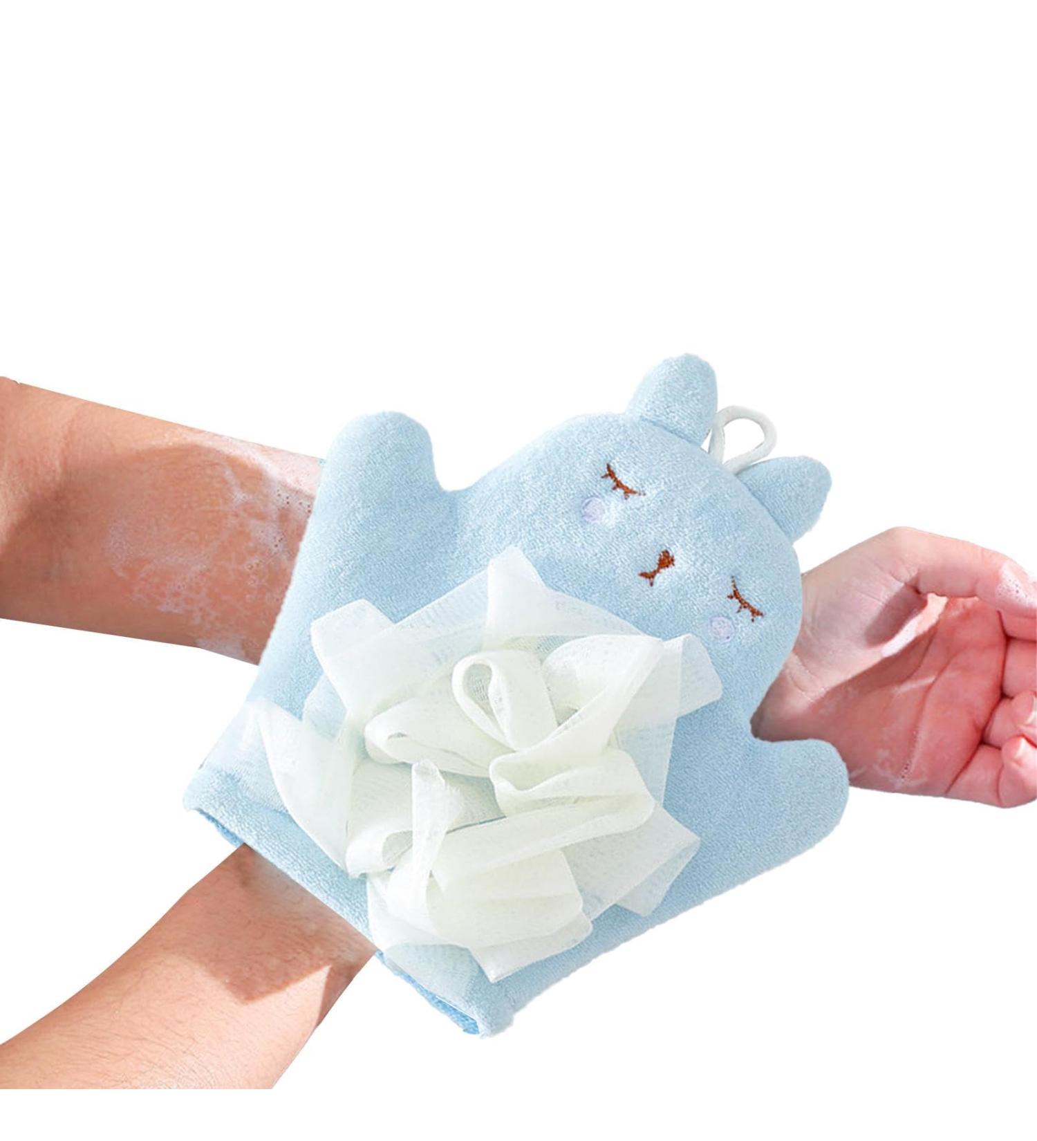 puzzlegame Kid Bath Sponge | Bath Scrubber Body Wash Towel | Gentle Body Wash Sponge Kid Body Wash Sponge Children's Bath Towel Sponge Gentle Children's Body Wash Sponge Blue - Buy Online on SooperMarket.com