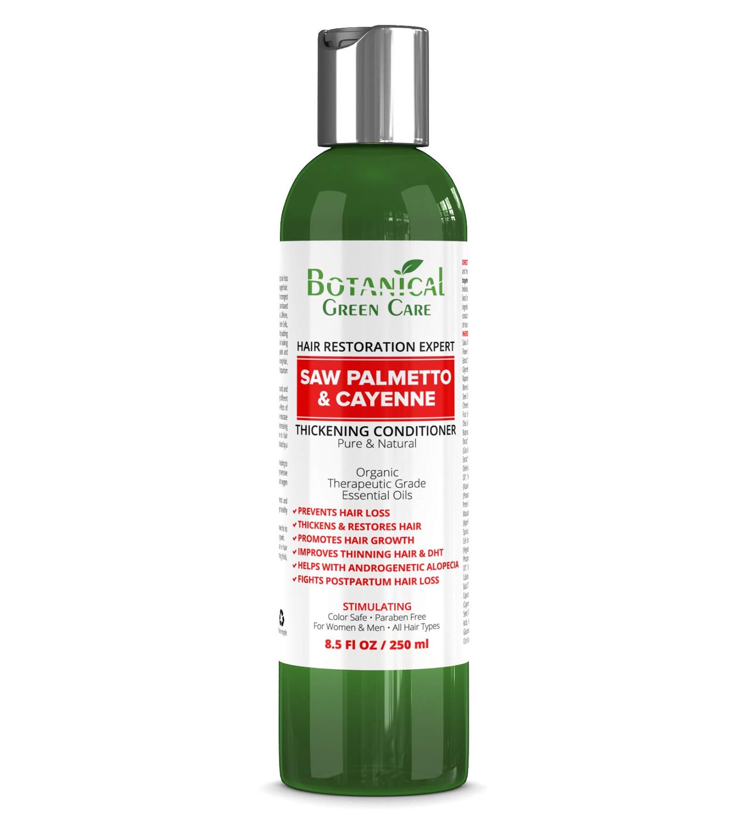 Saw Palmetto & Cayenne Hair Growth Conditioner - Alopecia Prevention, DHT Blocker, Doctor Developed - Buy Online on SooperMarket.com
