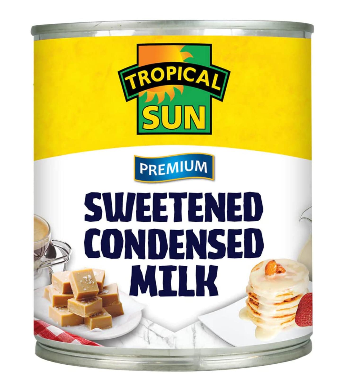 2 x Tropical Sun Condensed Milk 12 x 397g