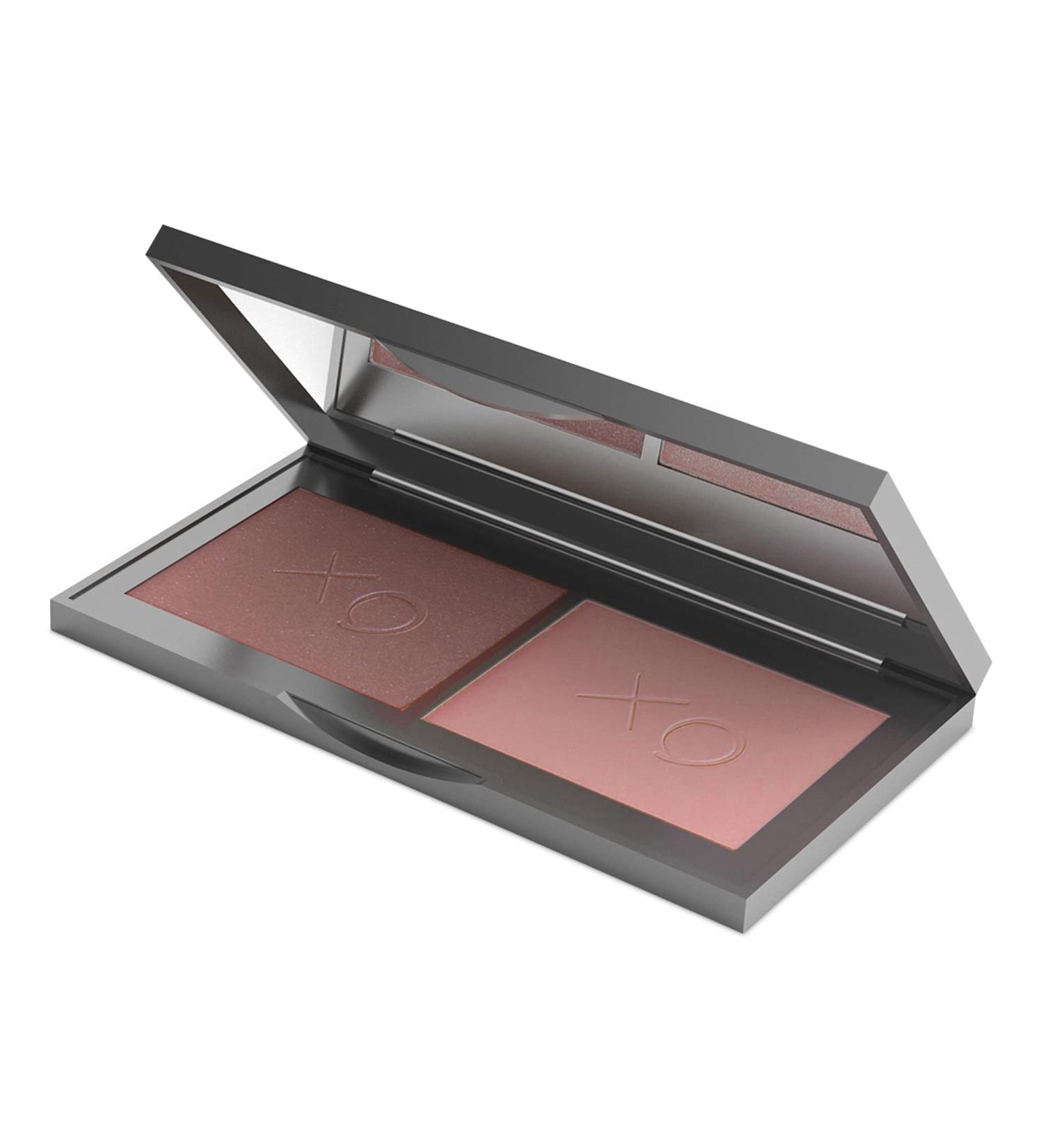 Mirabella Beauty Blush Duo in Sugar/Babydoll - Mineral Pressed Powder for Cheeks - Buy Online on SooperMarket.com