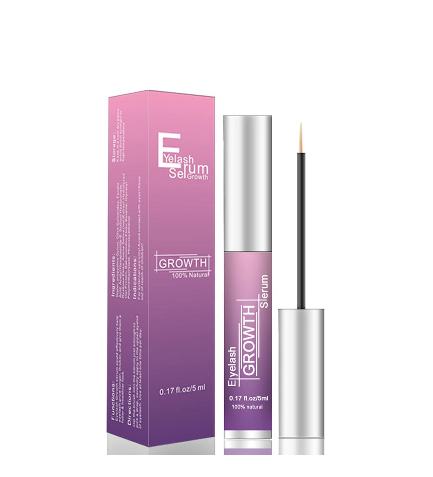 Buy Premium Eyelash Serum with Collagen & Oat Extract - Lash Boosting for Longer Thicker Lashes - 5ml - Buy Online on SooperMarket.com
