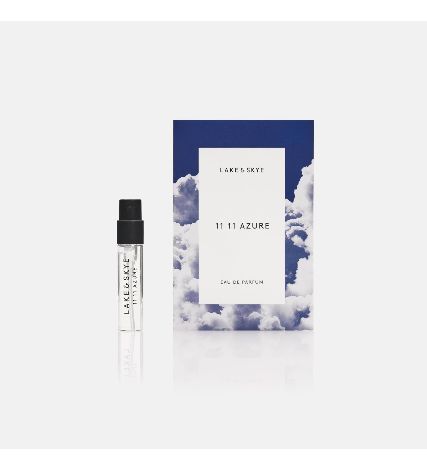 Lake & Skye 11 11 Azure Eau de Parfum 0.06 fl oz (2ml) Mini Perfume Unisex Fragrance Bright & Fresh Scent Aquatic Floral and Musk Notes with Essential Oils Long-Lasting Fragrance - Buy Online on SooperMarket.com