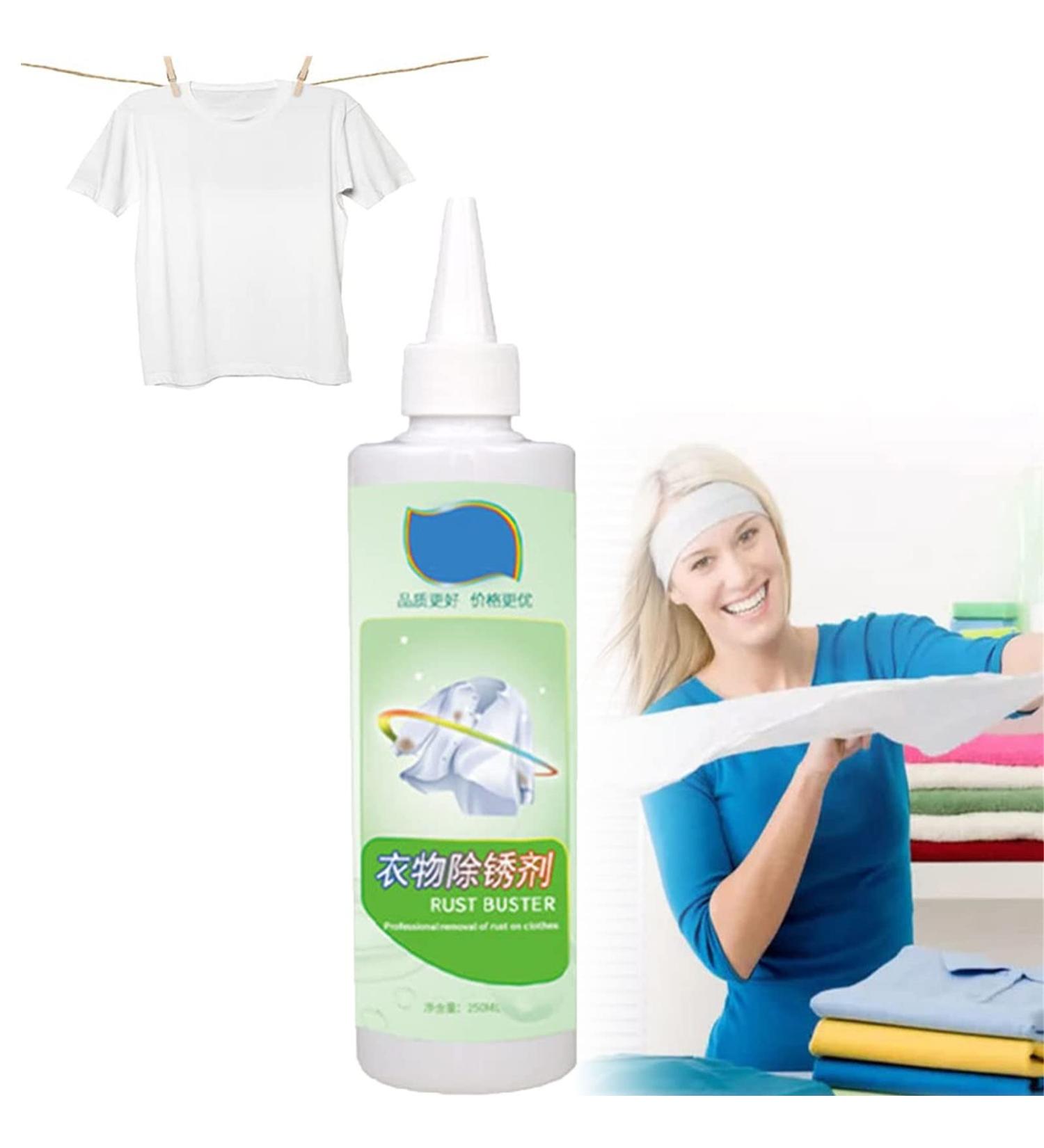 1/2/3PCS Fabric Rust Stain Remover Strong Clothes Rust Remover Stain Remover for Clothes Fabric Clothing Cleansing Agent Tools Quick and Easy Dirt Spot Removal for Laundry (1 PCS) - Buy Online on SooperMarket.com