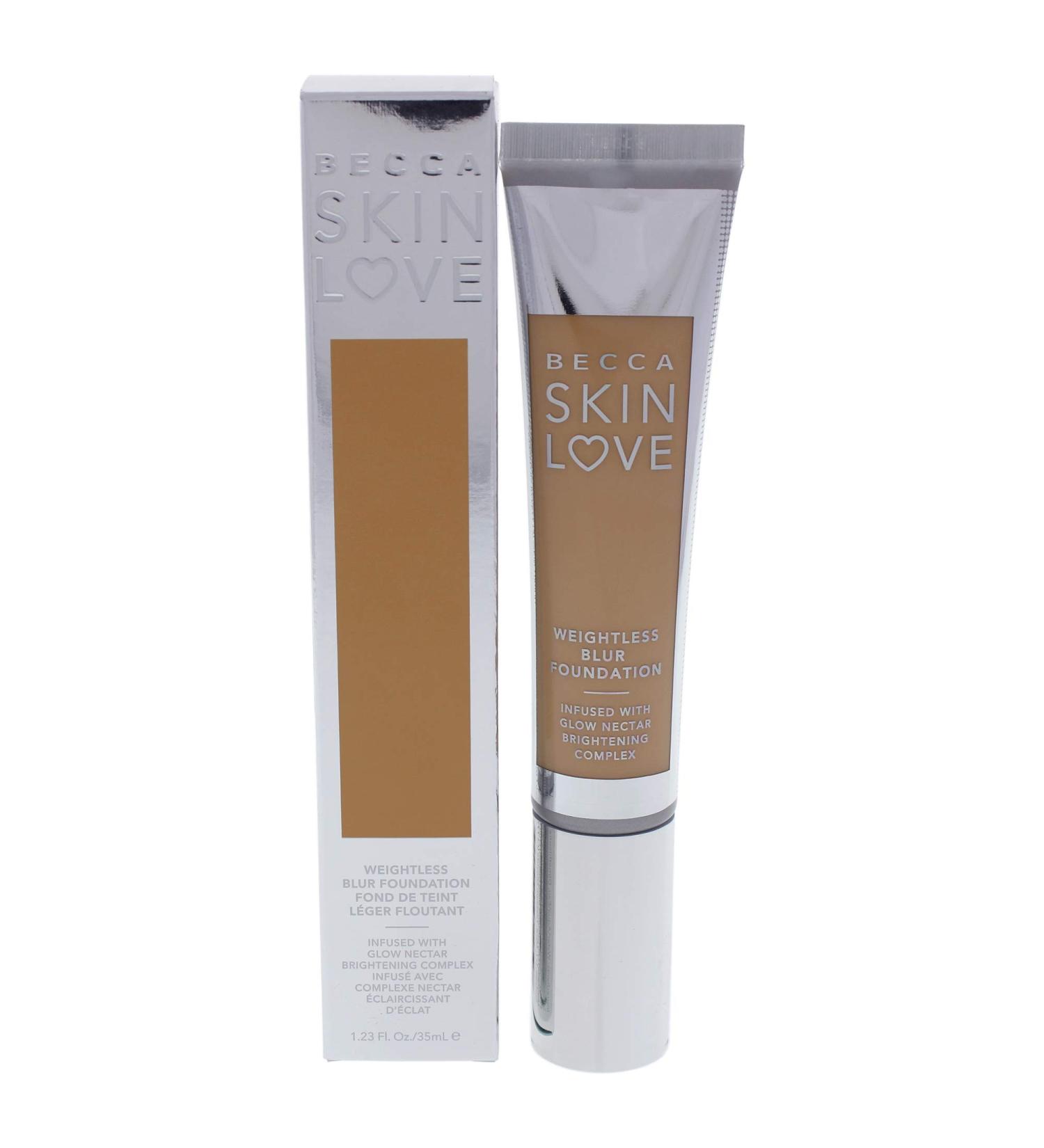 Becca Skin Love Weightless Blur Foundation - Cashmere 1.23 fl oz | Flawless Finish - Buy Online on SooperMarket.com