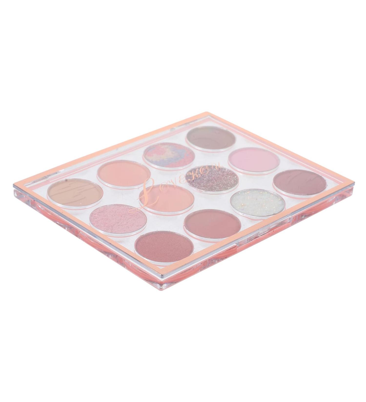 BELLIFFY Eyeshadow Palette Makeup Pallet Glitter Makeup Eye Shadow Plate Eye Shadow Sparkle Shimmer Powder - Buy Online on SooperMarket.com