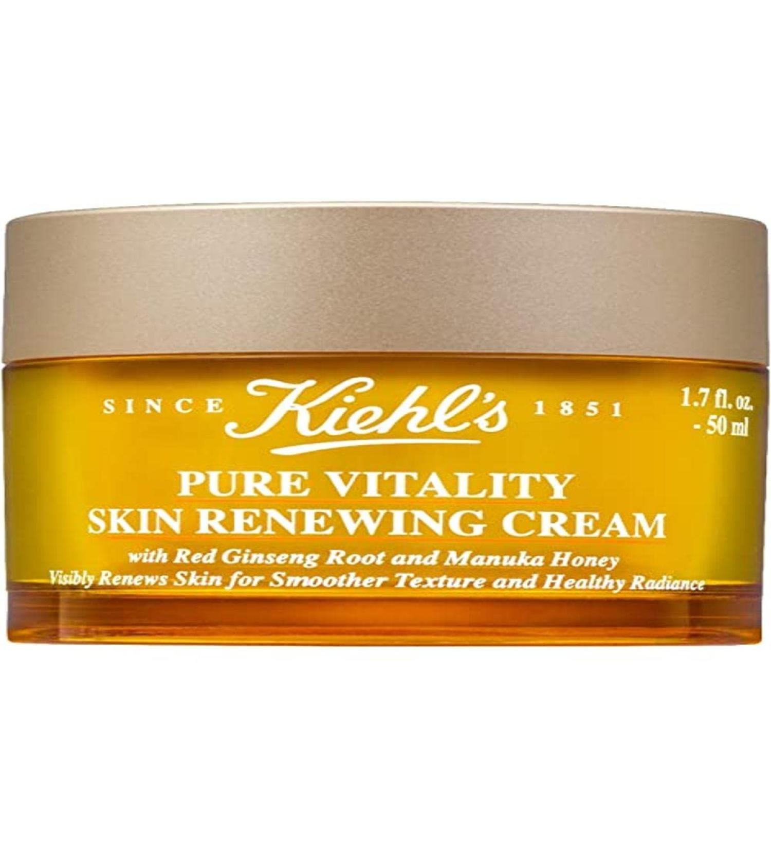 Kiehl's Pure Vitality Skin Renewing Cream with Manuka Honey 1.7oz (50ml)