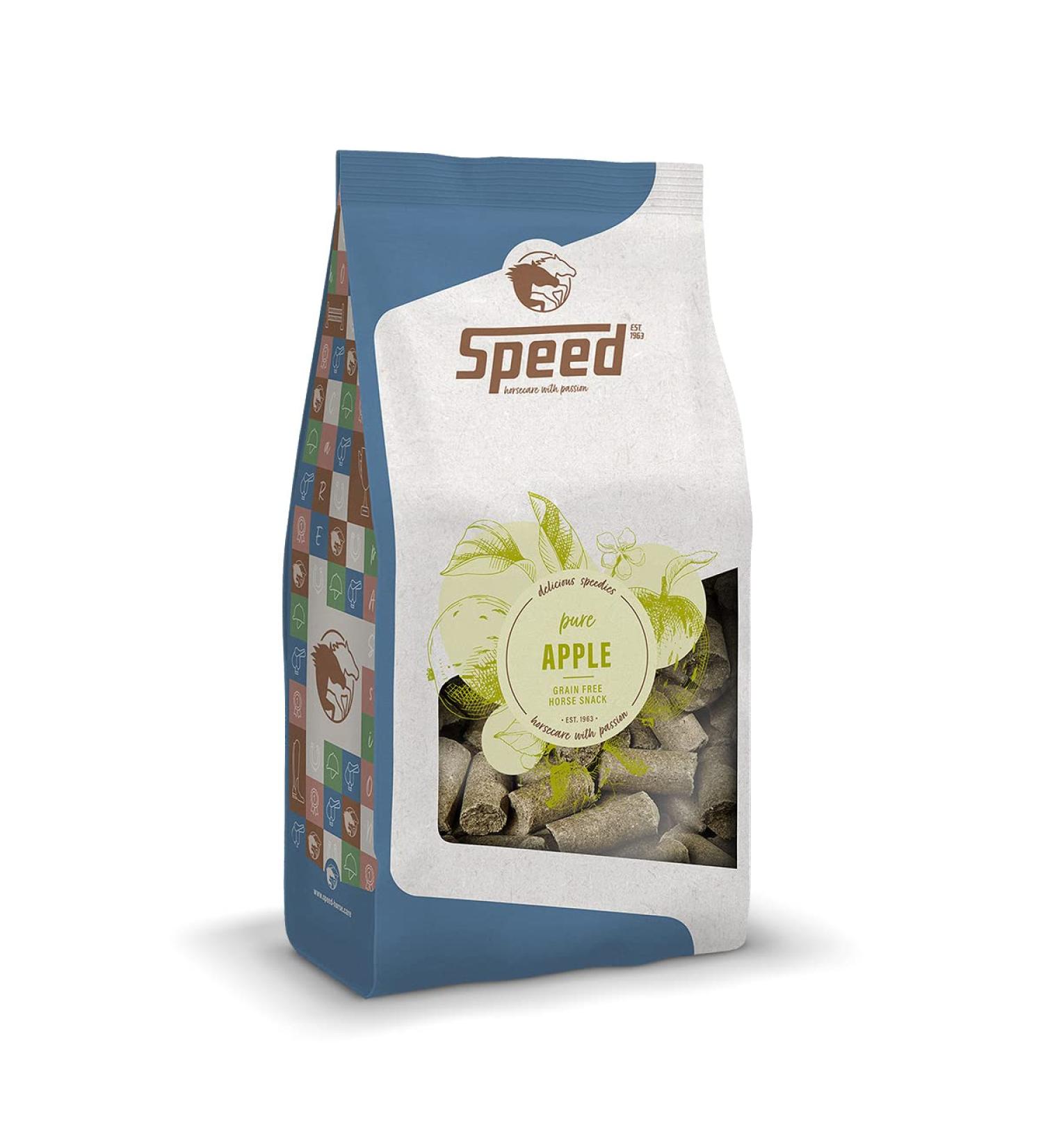 Speed Delicious Speedies Pure Apple Pferdeleckerli with apple taste grain -free best ingredients simply practical (1 kg) apple 1 kg (1 Pack)