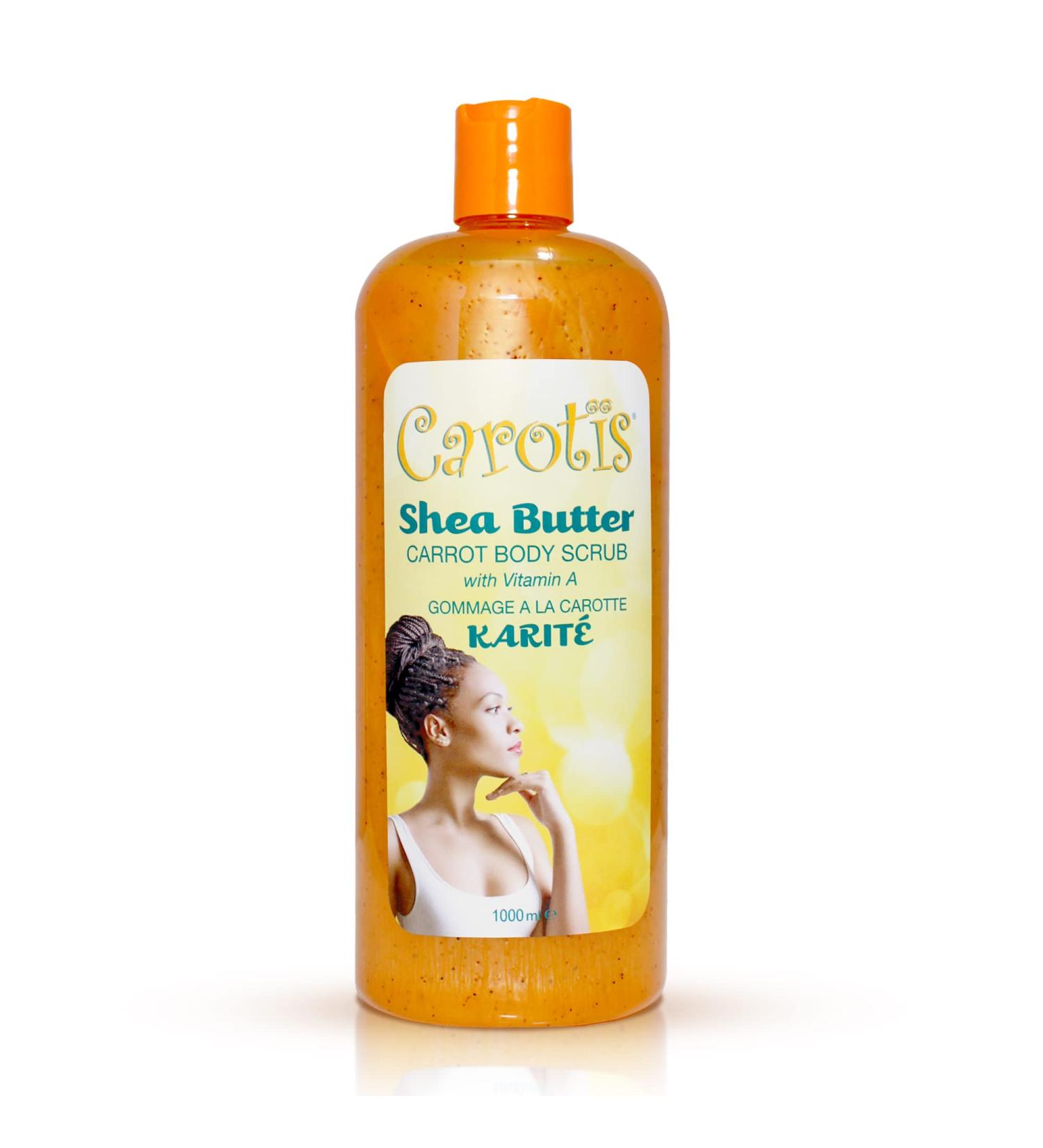 CAROT S Shea Butter Body Wash - 33.8 Fl oz / 1000ml - Revitalizing and Nourishing Skin Treatment - Buy Online on SooperMarket.com