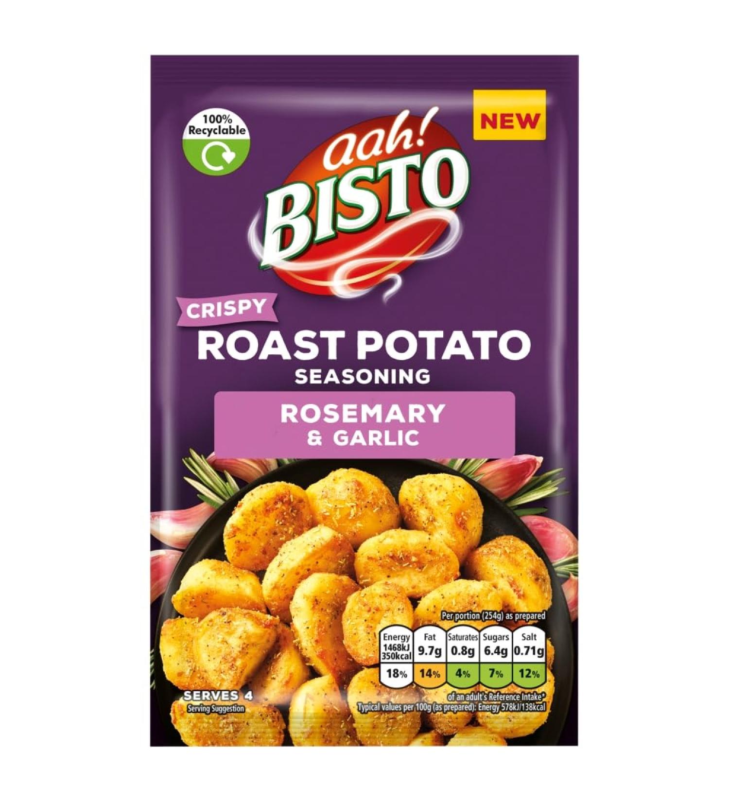 Bisto Crispy Roast Potato Seasoning Rosemary and Garlic 40g 40.00 g (Pack of 1)