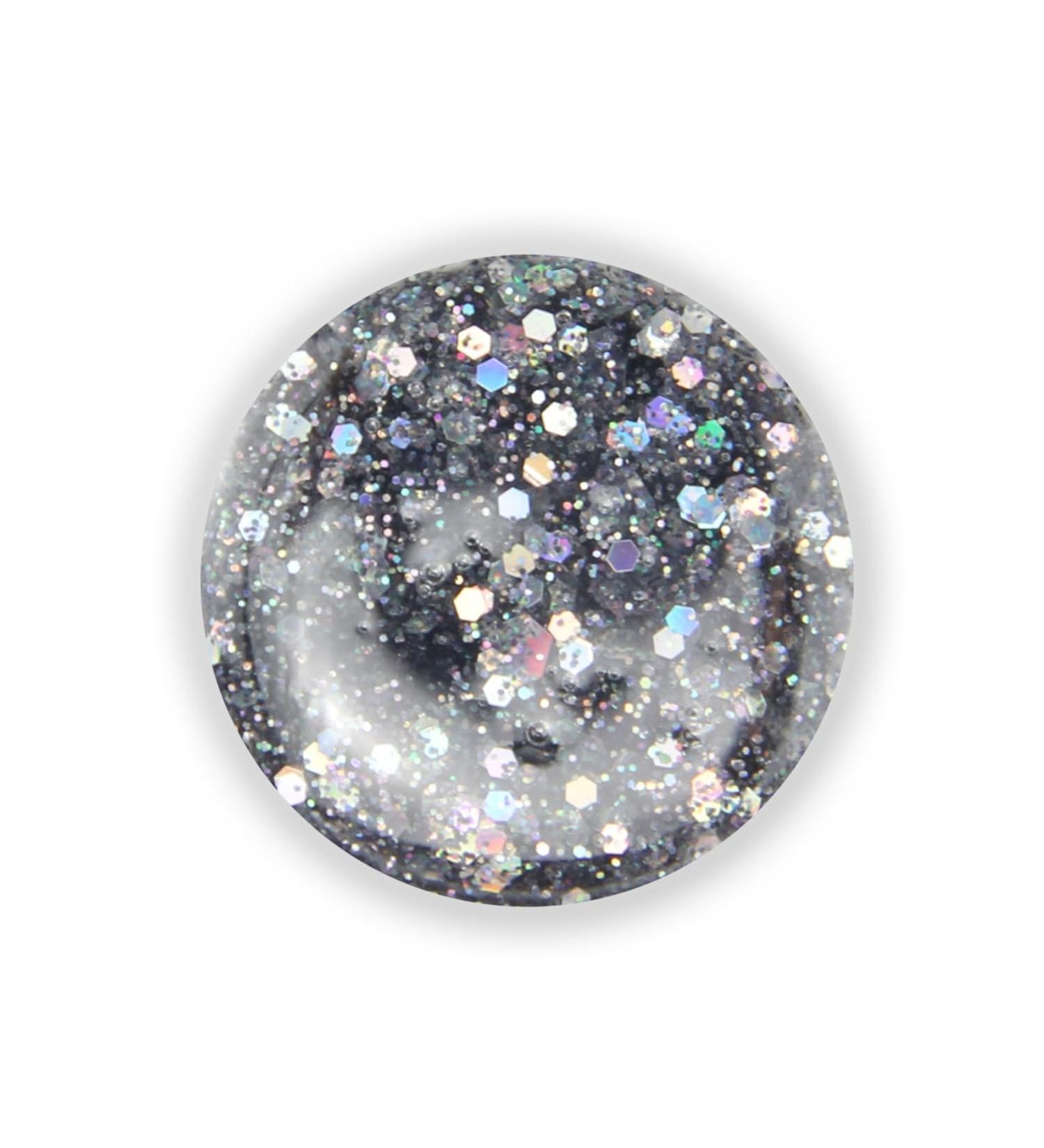 UV Gel Crystal Crush - Silver Crystal Crush 5ml | Top Quality Nail Art Gel for Stunning Manicures - Buy Online on SooperMarket.com