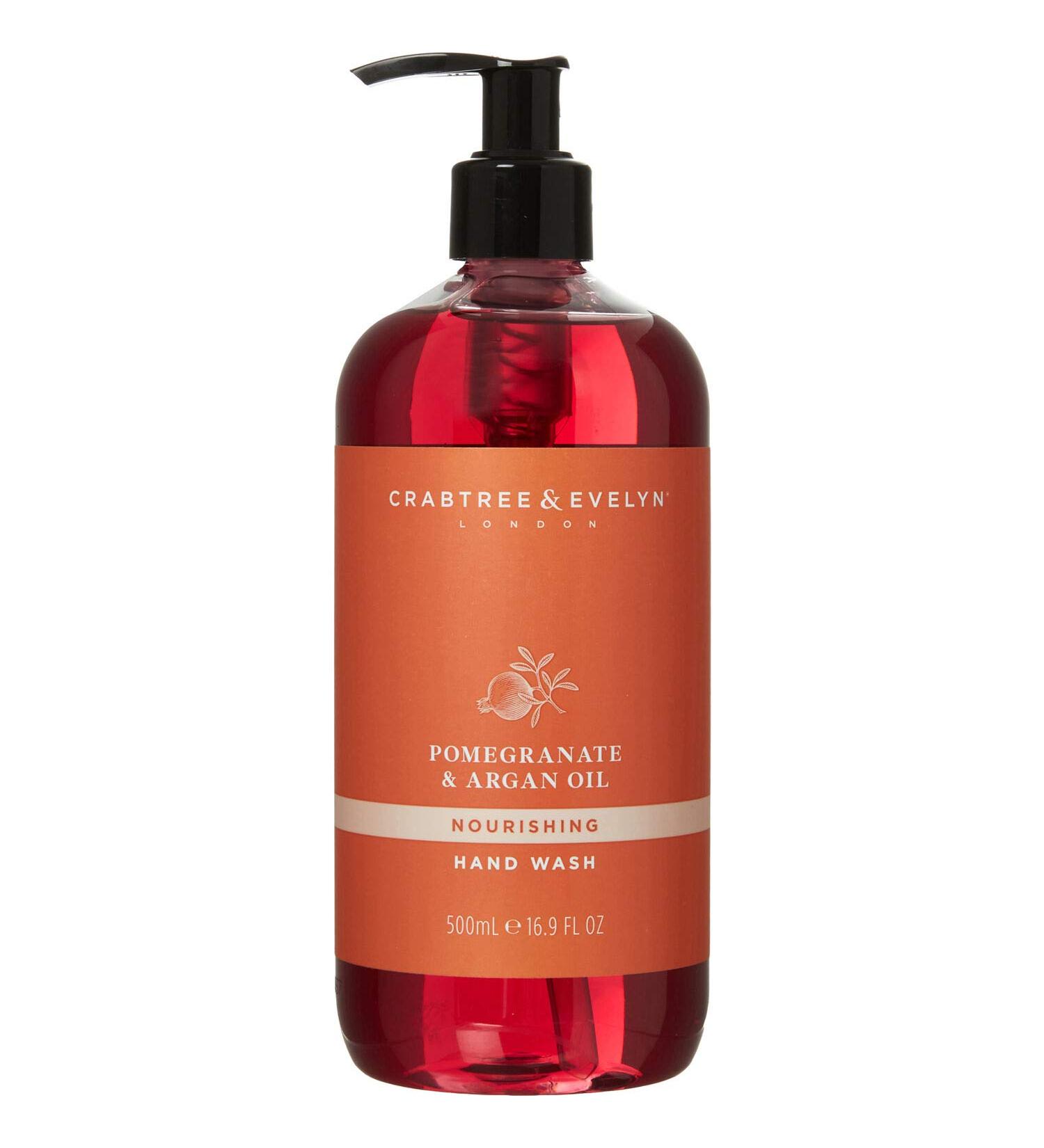 Crabtree & Evelyn Pomegranate &Argan Oil Hand Wash Soap Nourishing 500g