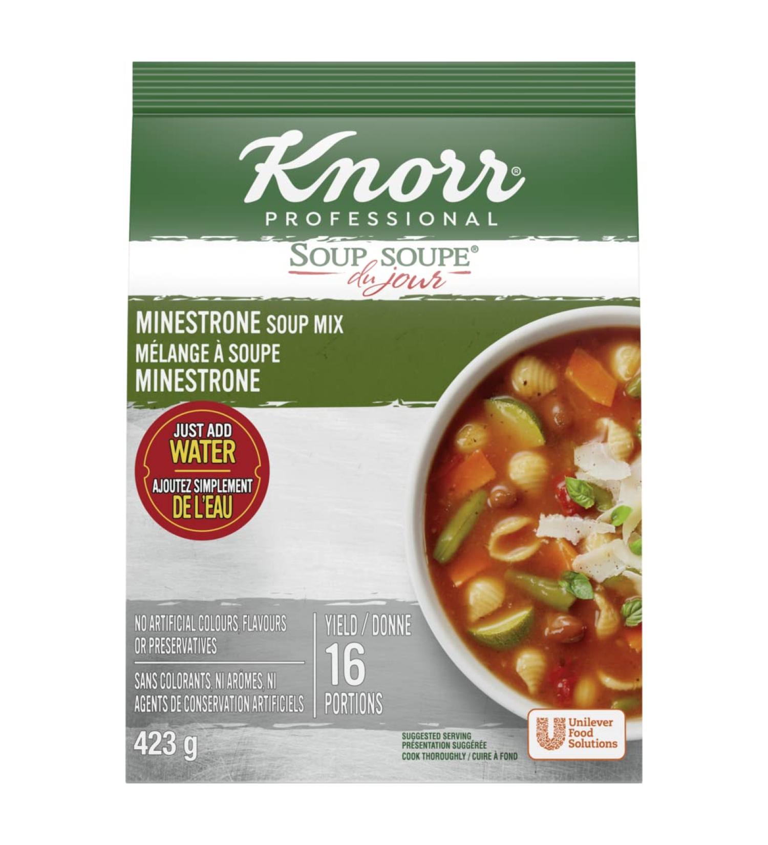 Knorr Professional Minestrone Soup Mix Minestrone 423 g (Pack of 1) - Buy Online on SooperMarket.com