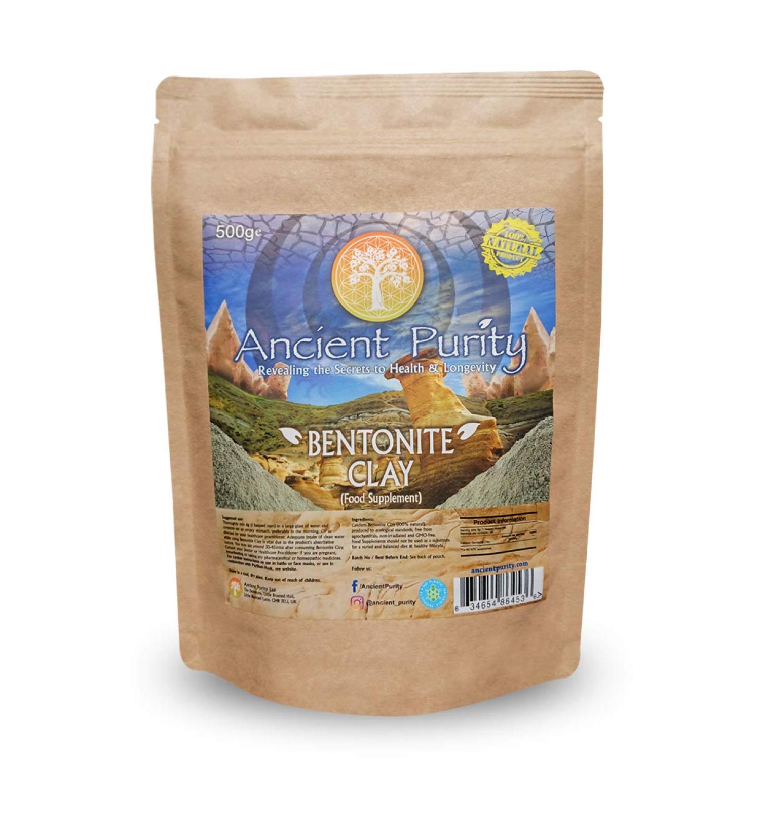 Bentonite Clay - 500g - Buy Online on SooperMarket.com