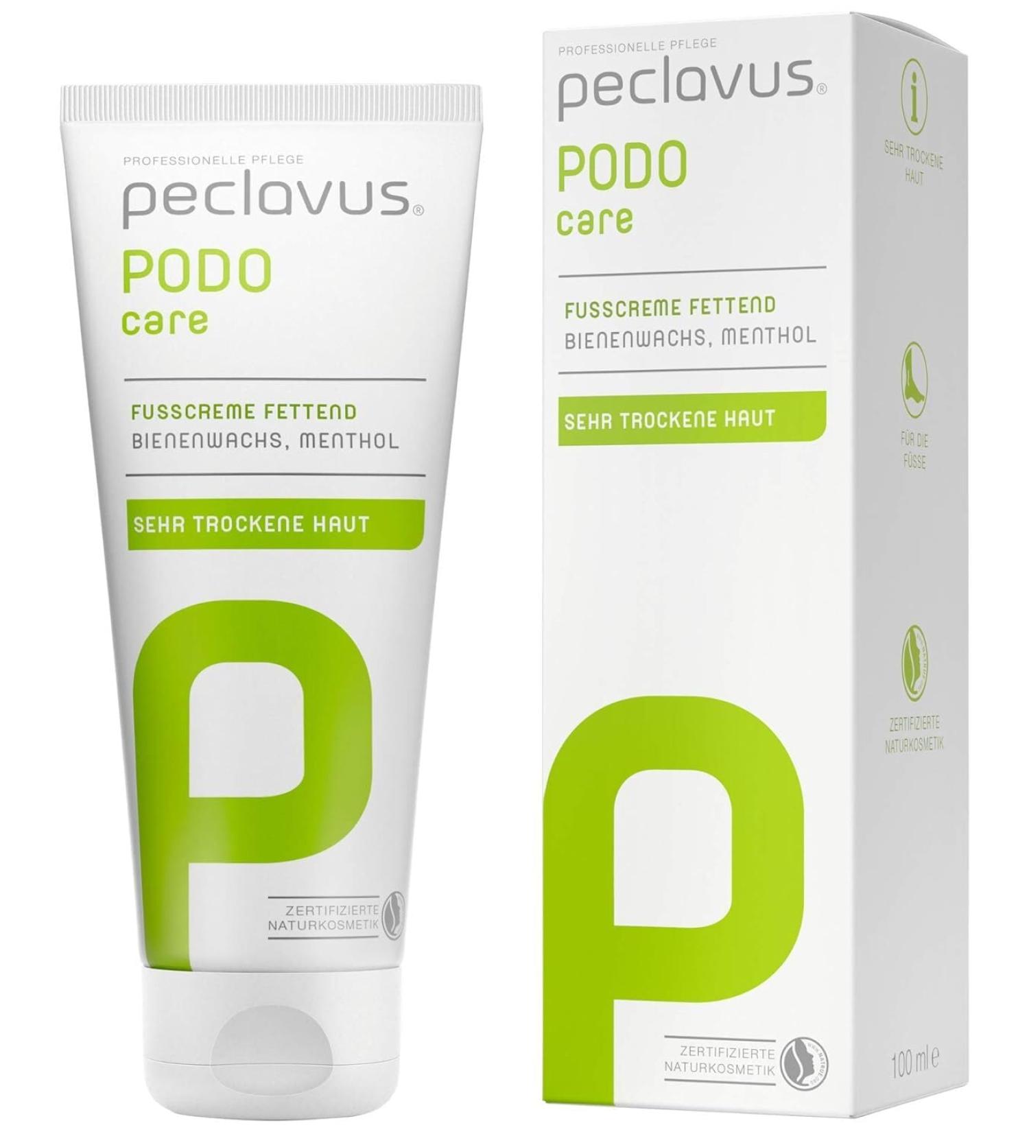 peclavus PODOcare foot cream greasy 100ml