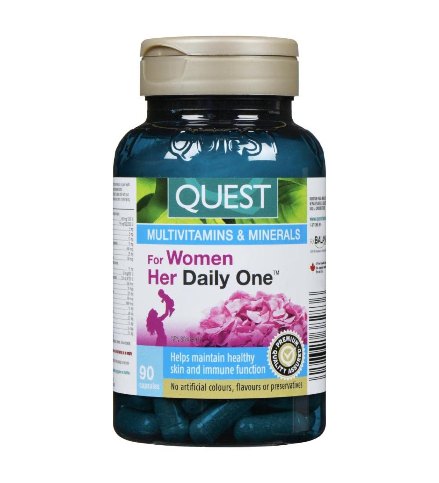 Quest Her Daily One for Women (90 Capsules) - Buy Online on SooperMarket.com