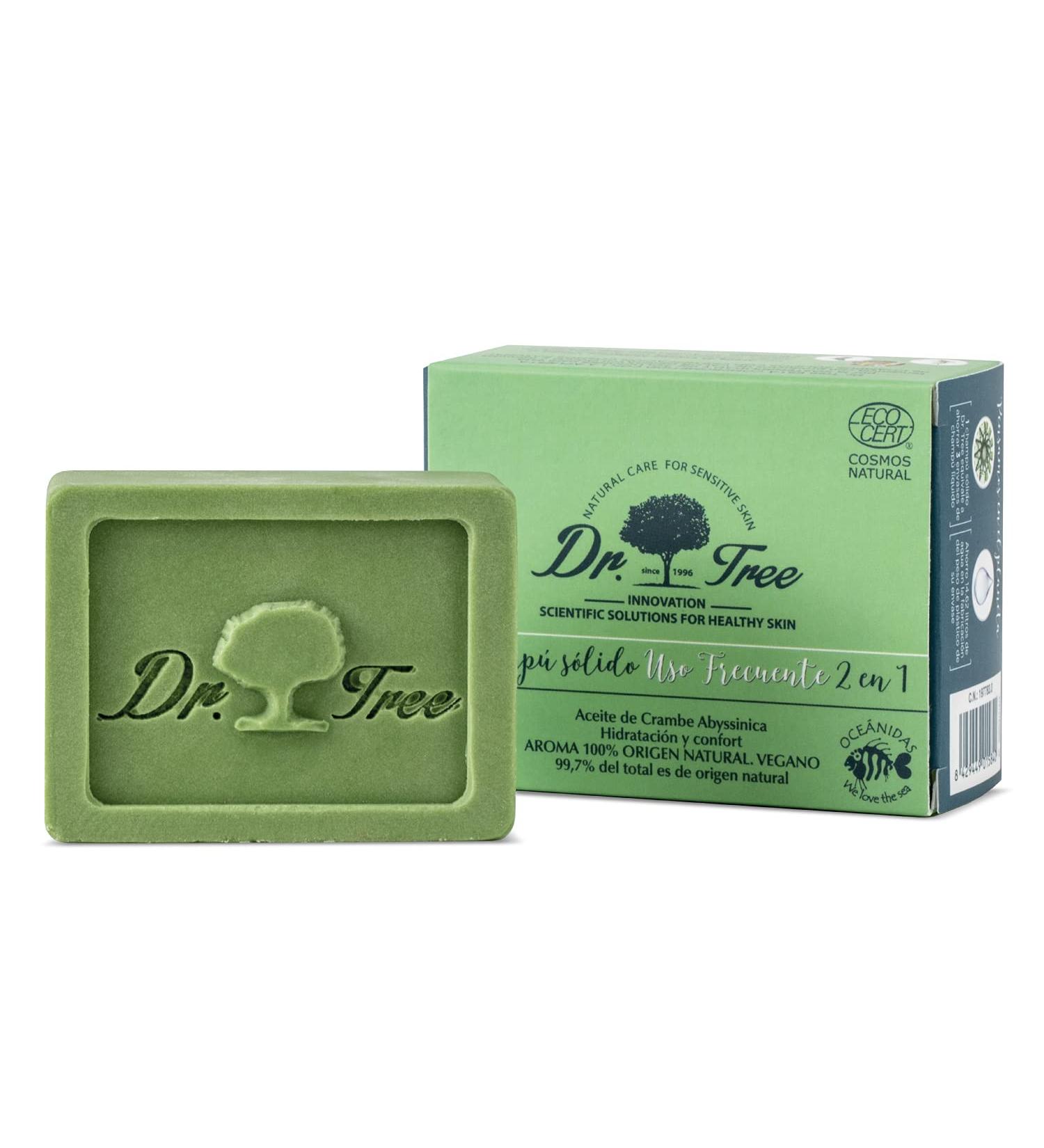 Dr.Tree Fixed Shampoo | Organic Frequent Use Formula | 99% Natural Ingredients | Moisture & Rejuvenation for All Hair Types | 75g - Up to 120 Applications - Buy Online on SooperMarket.com