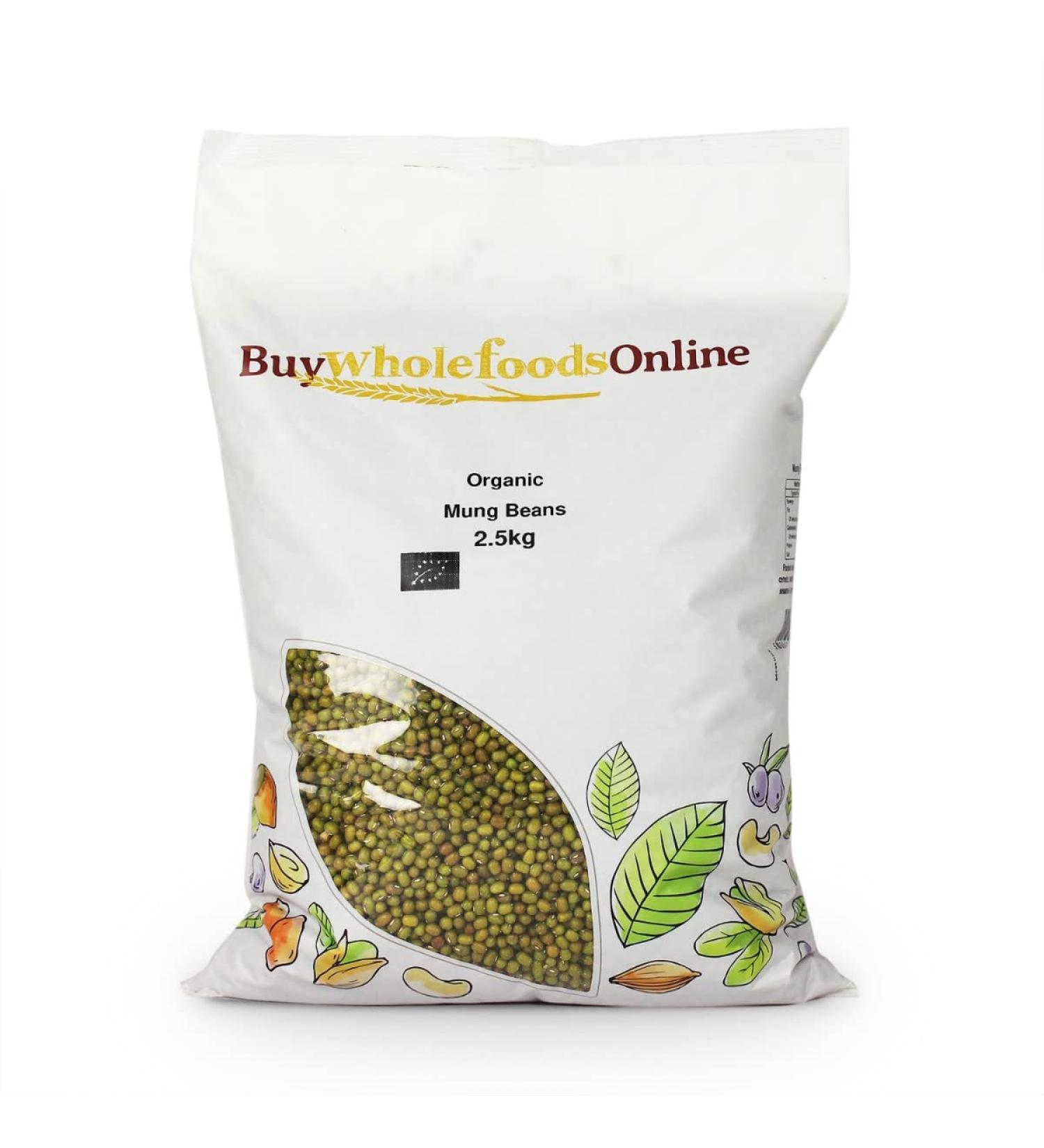 Organic Mung Beans 2.5kg (BWFO)