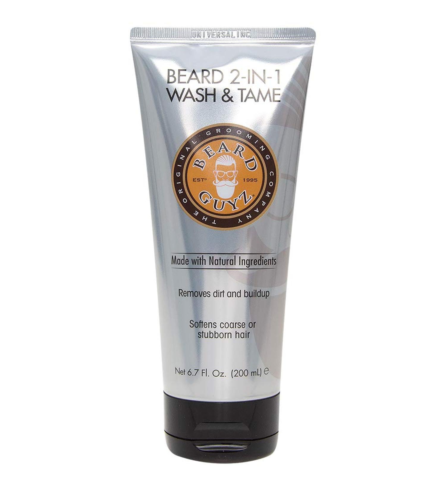 Beard Guyz 2-in-1 Wash & Tame - All-in-One Beard Care (6.7 oz) - Buy Online on SooperMarket.com